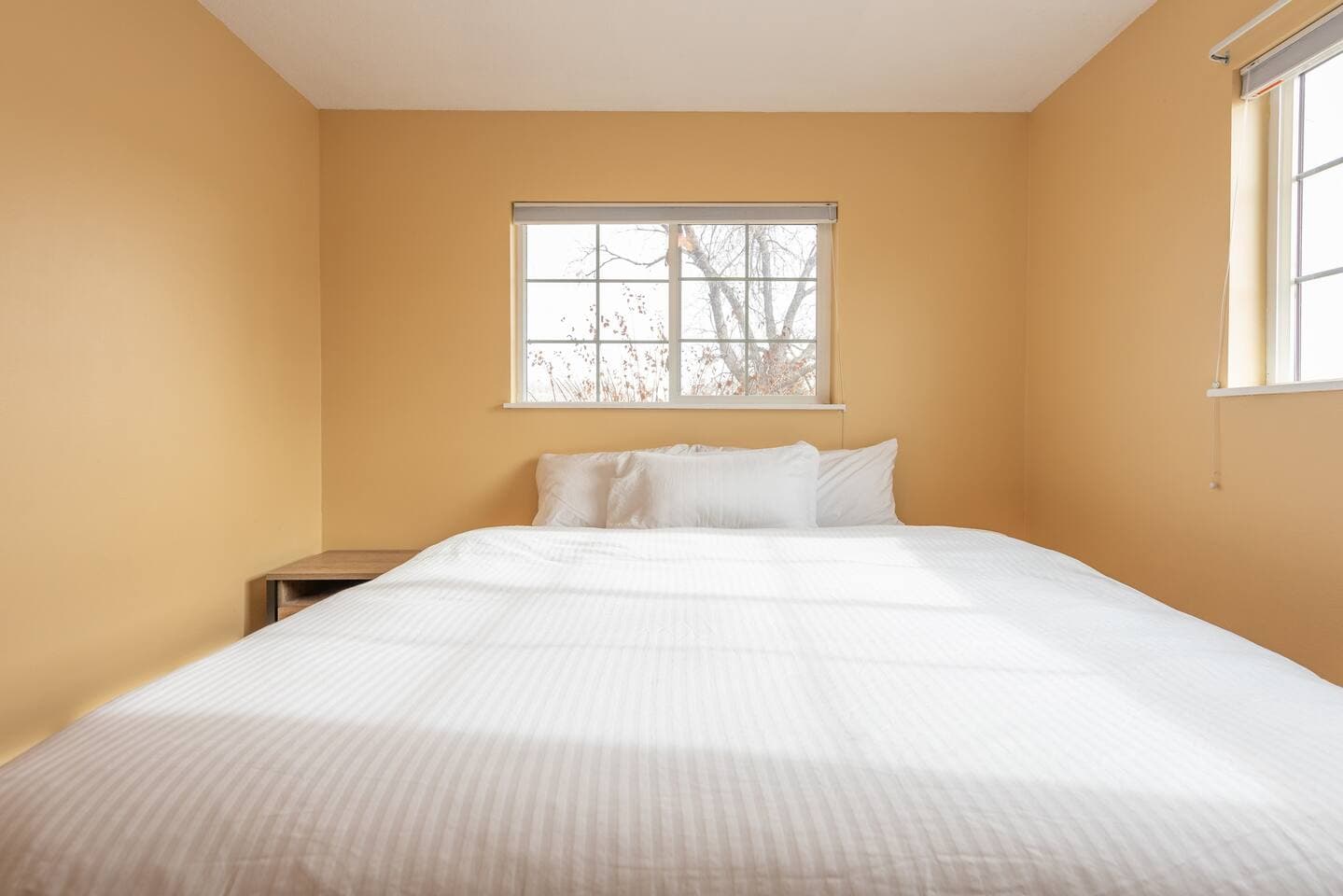The second bedroom offers a great place to get a good nights sleep on this second king bed.