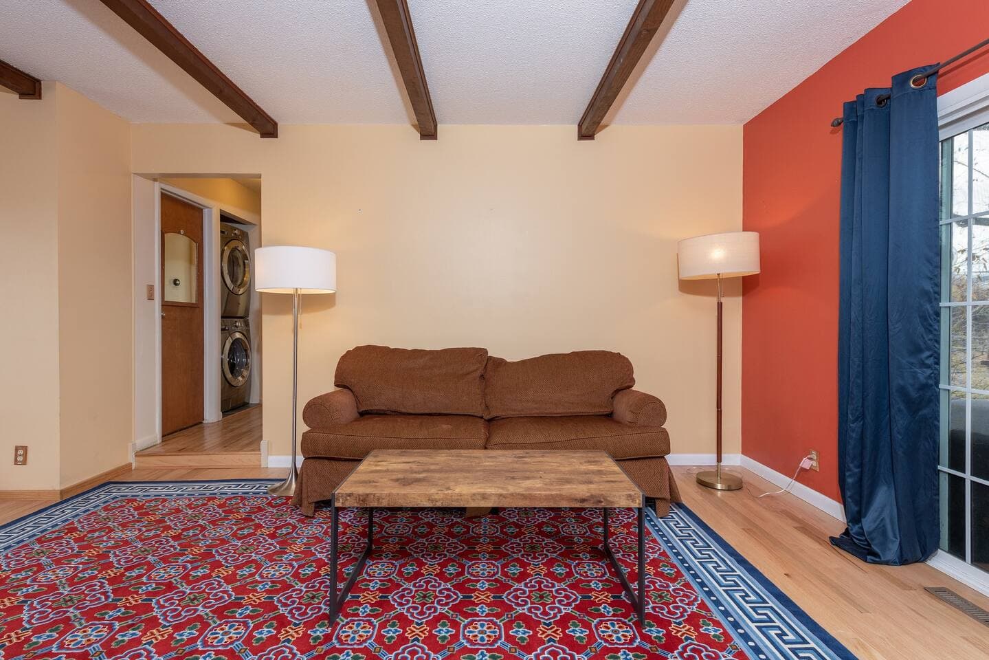 Get comfortable while watching a movie or enjoying the view from the picture window.