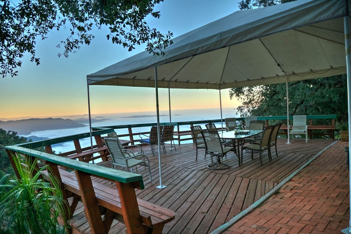Huge deck overlooking Pauma Valley