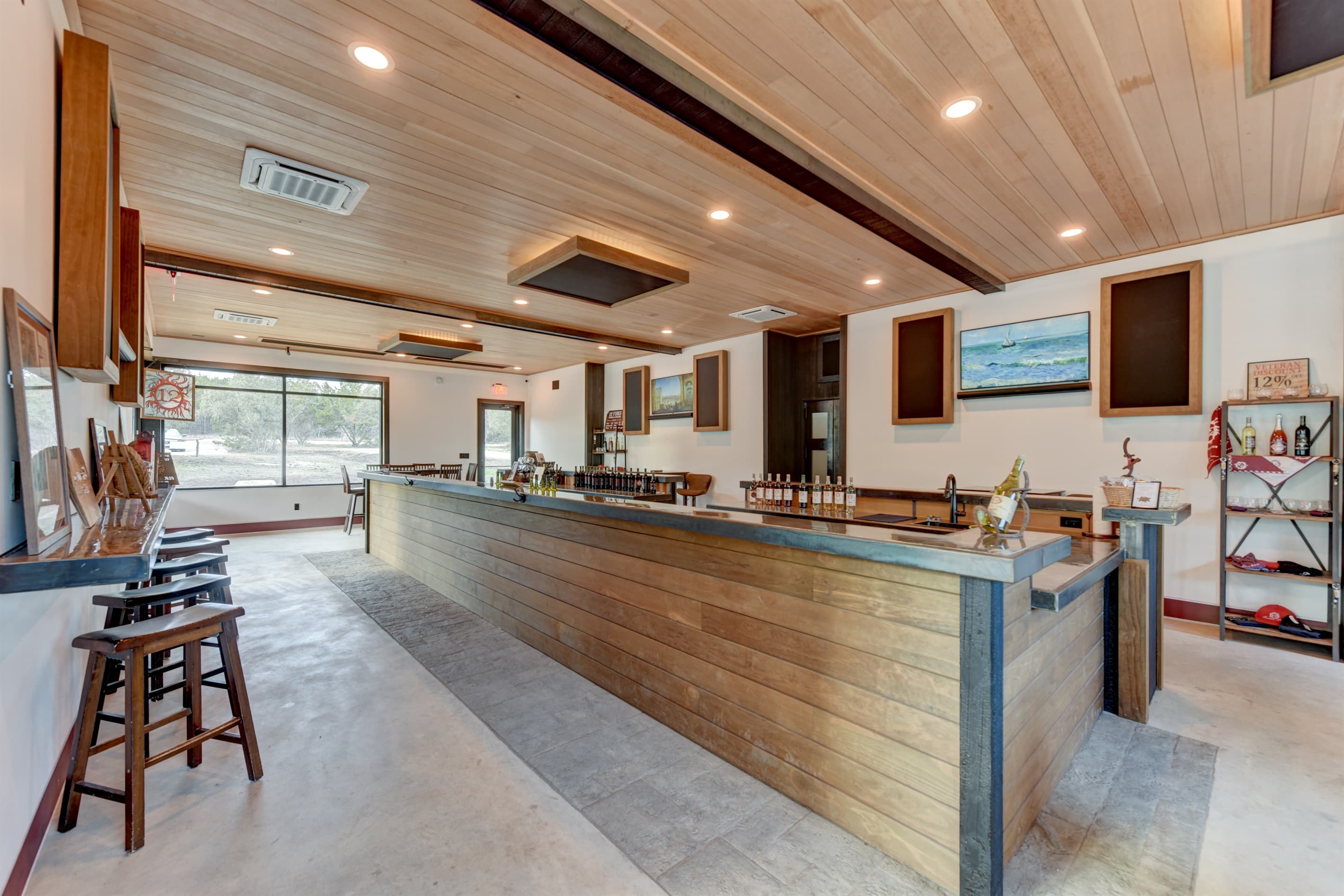 Wine tasting bar