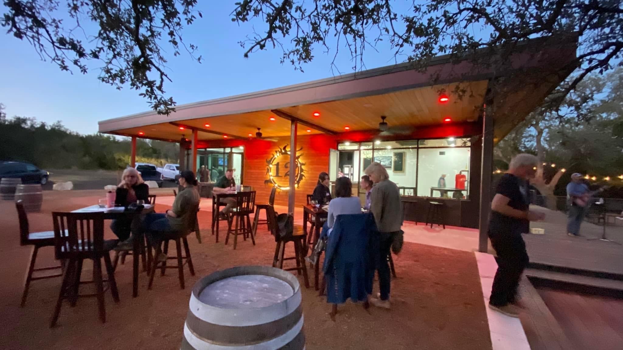 Come have a glass of wine on the terrace