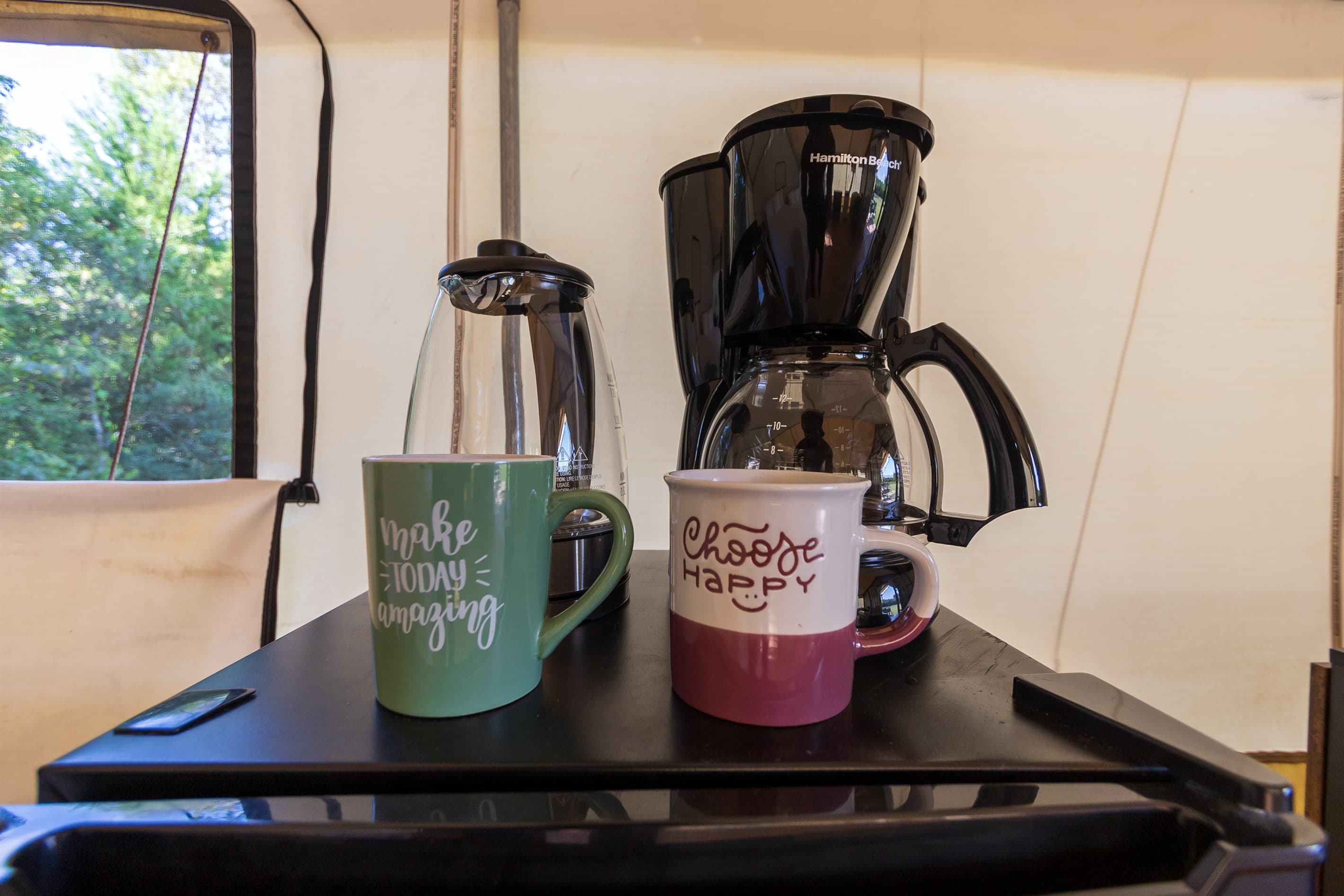 Coffee station to get the day started right!