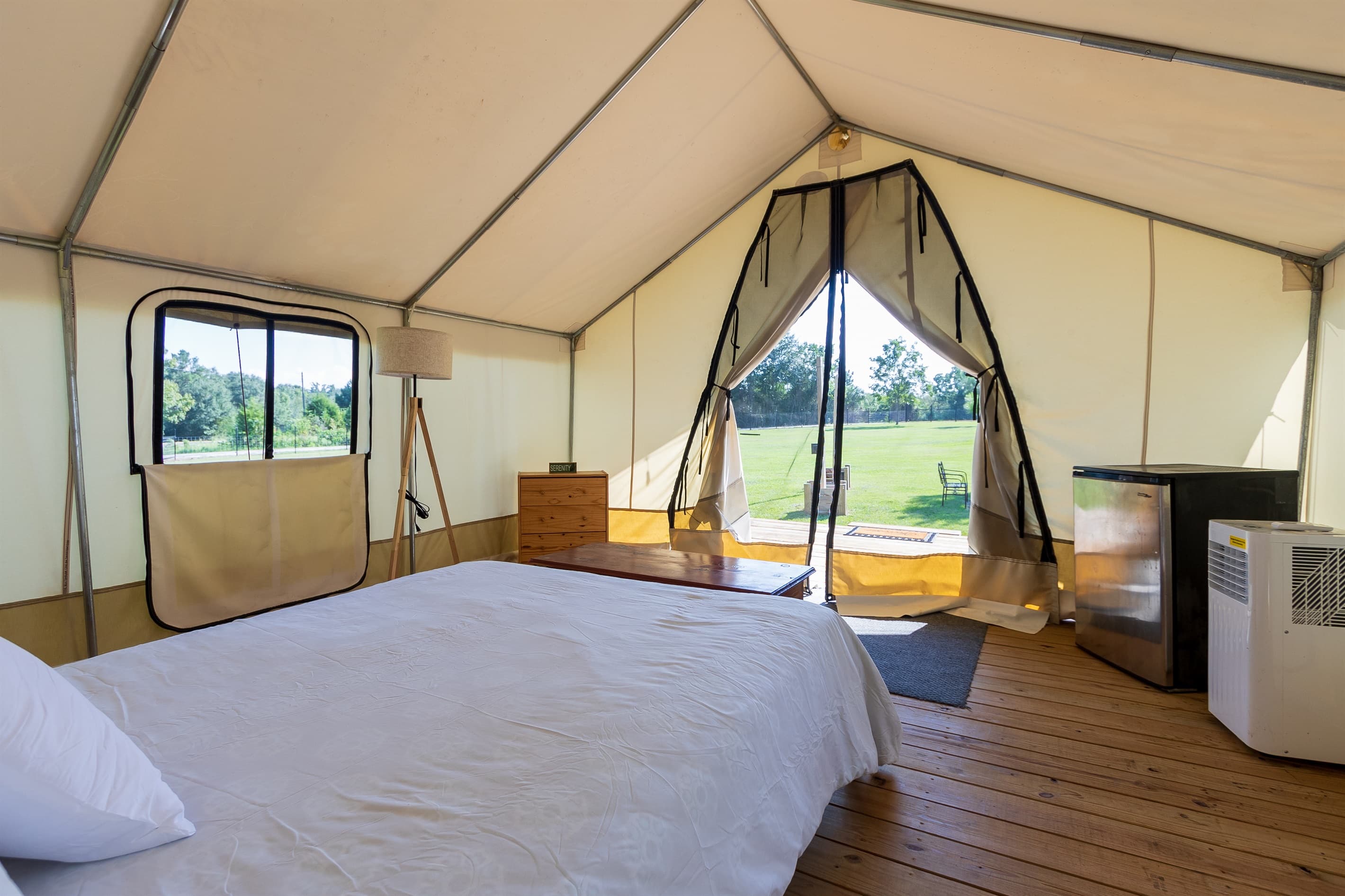Comforts of home in the middle of nature