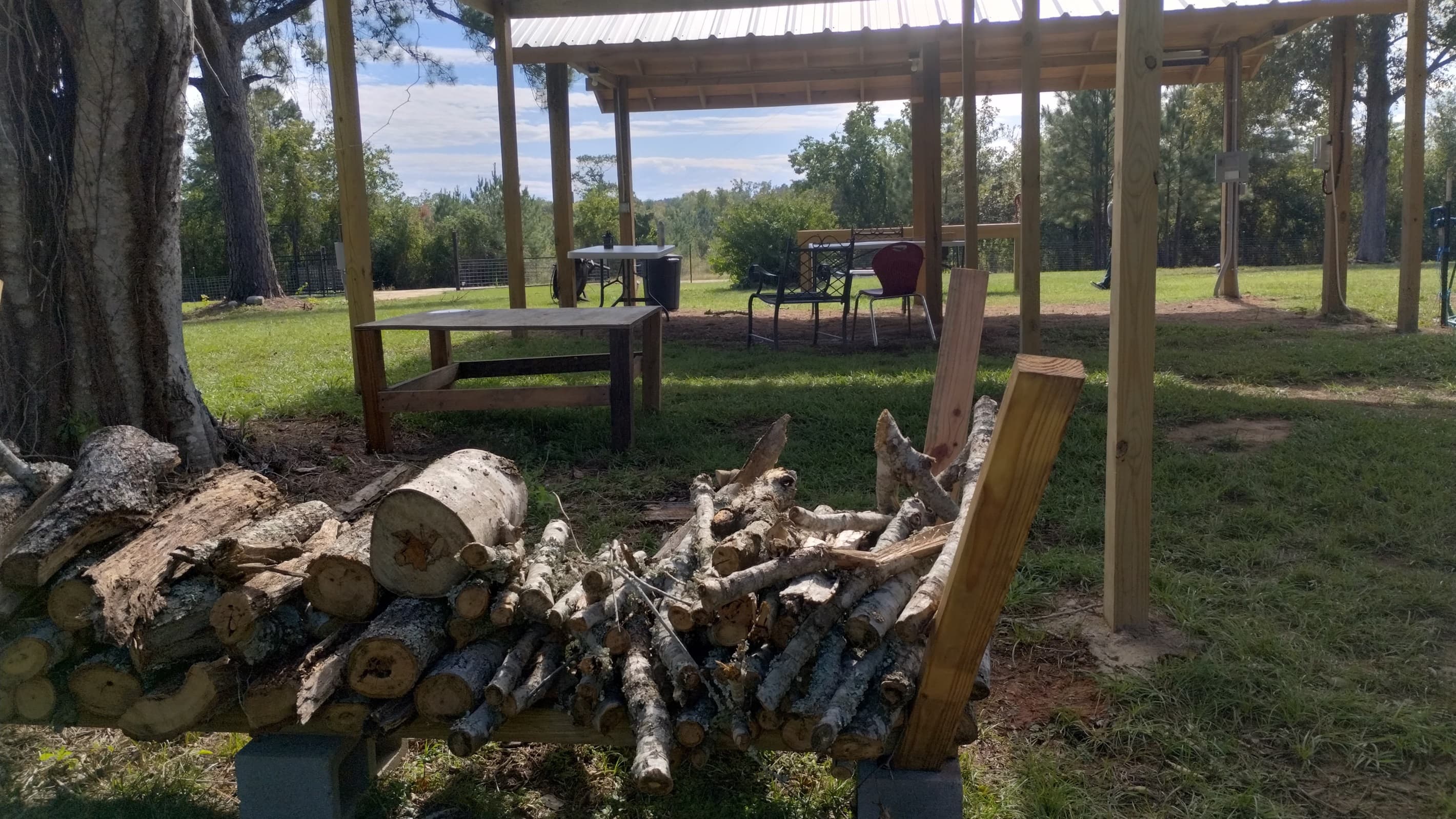 Firewood for guests