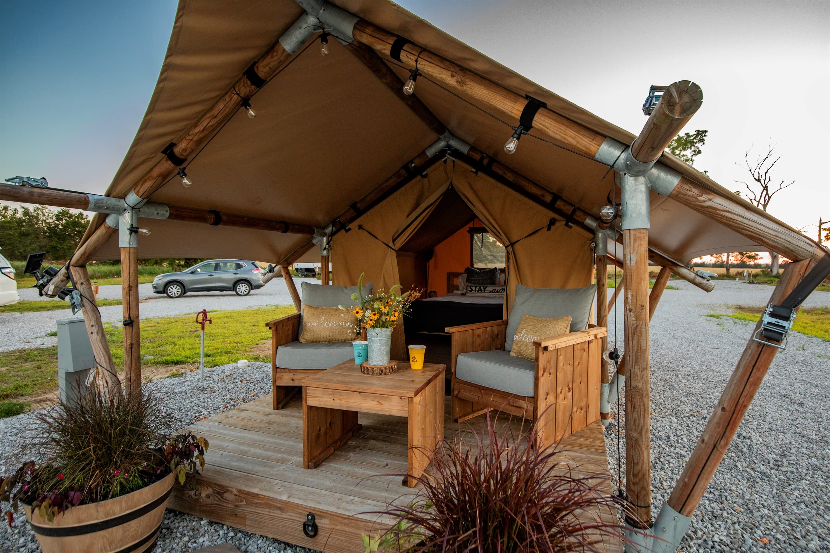 Elevate your camping.