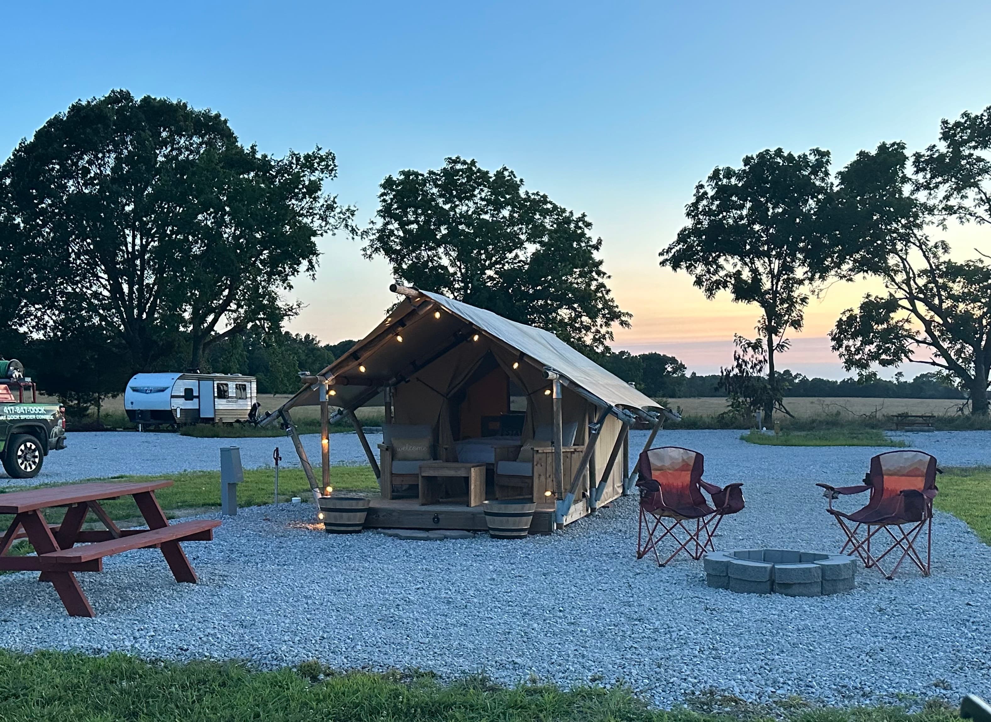 Enjoy the firepit