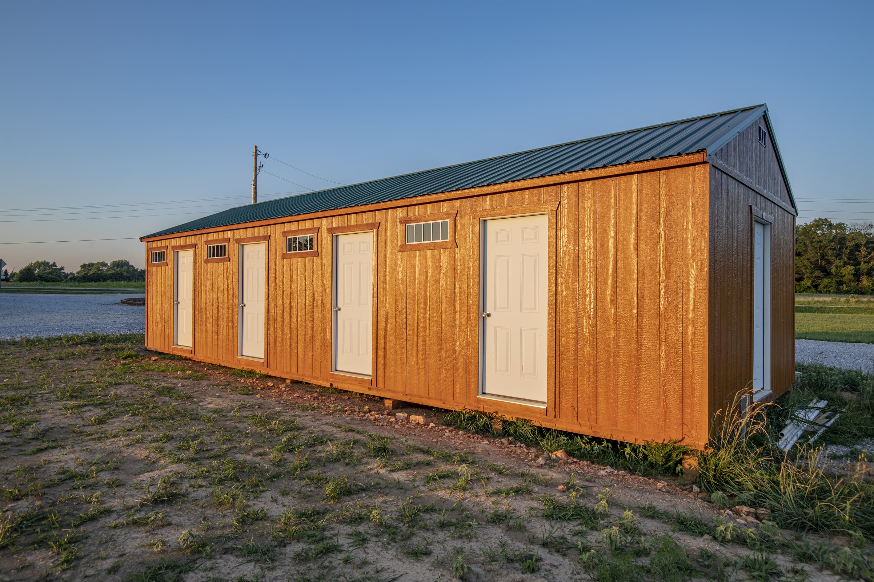 Shared bathrooms and showers