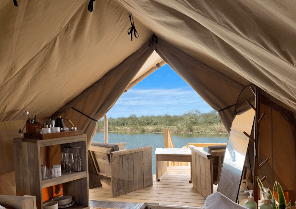 A stunning riverview to wake up to