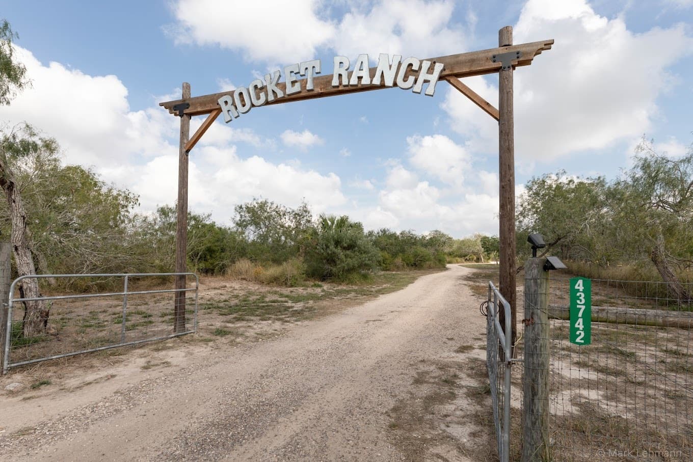 Rocket Ranches glorious entranceway - you can't miss it!
