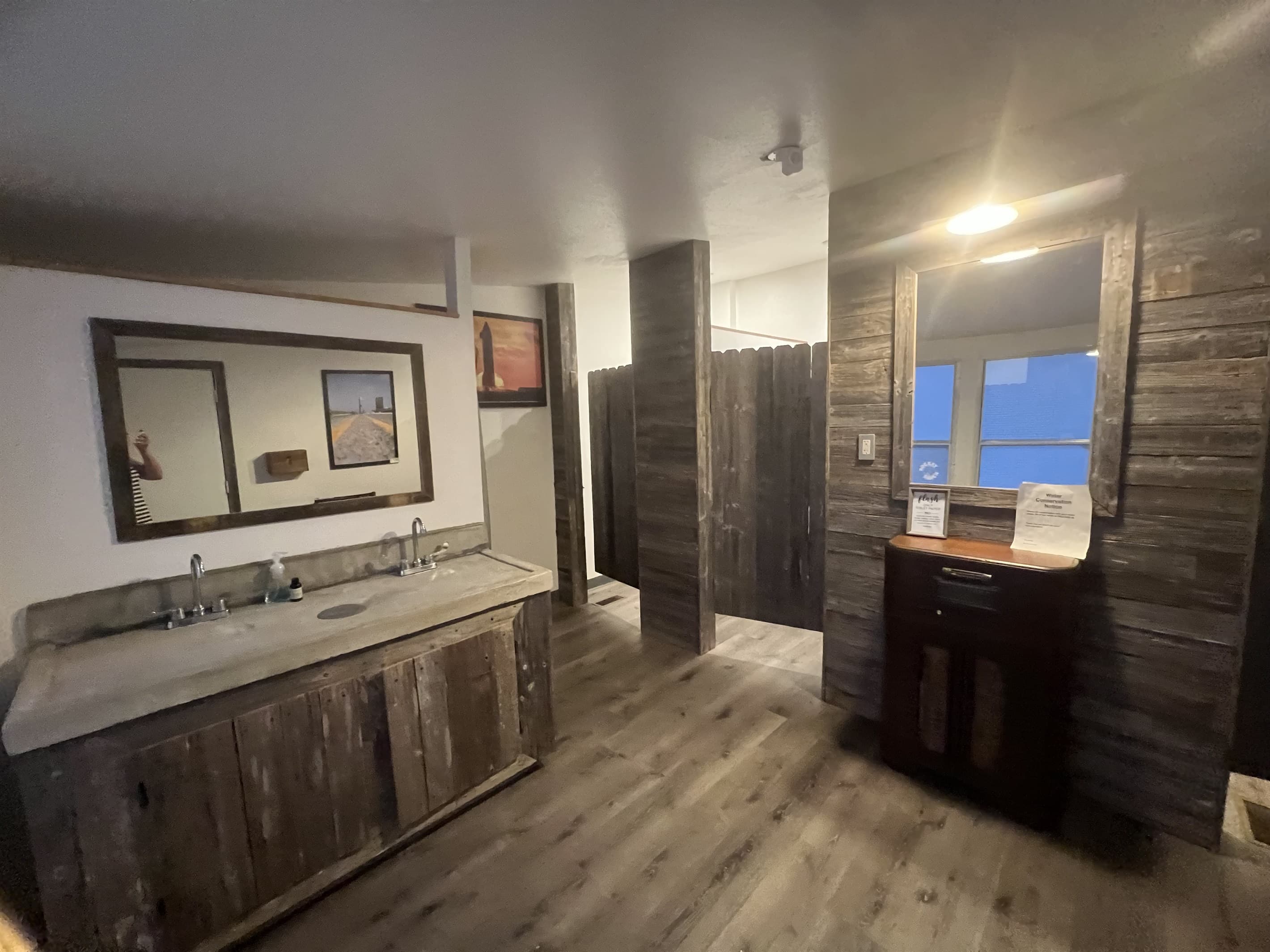Share bathrooms