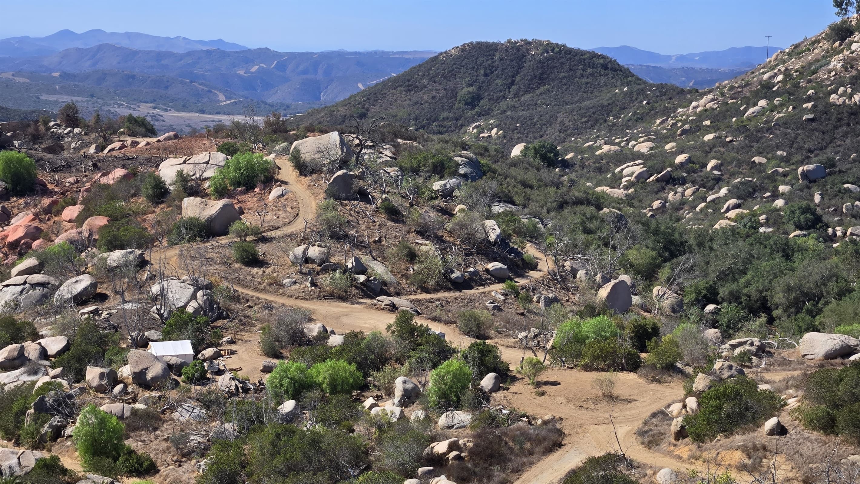 Hike the mant trails around Splitrock