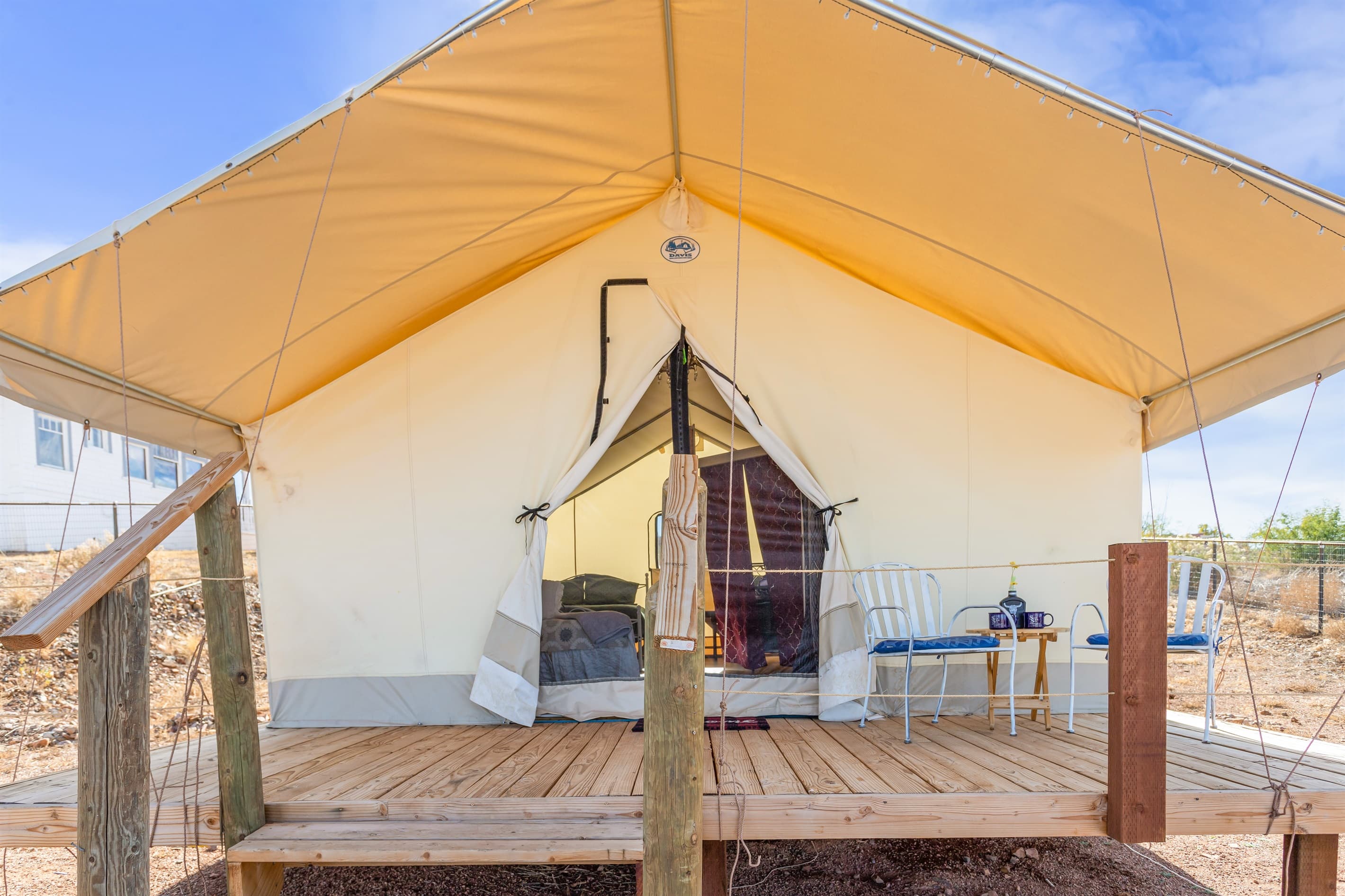 Welcome to the Tombstone Tent!