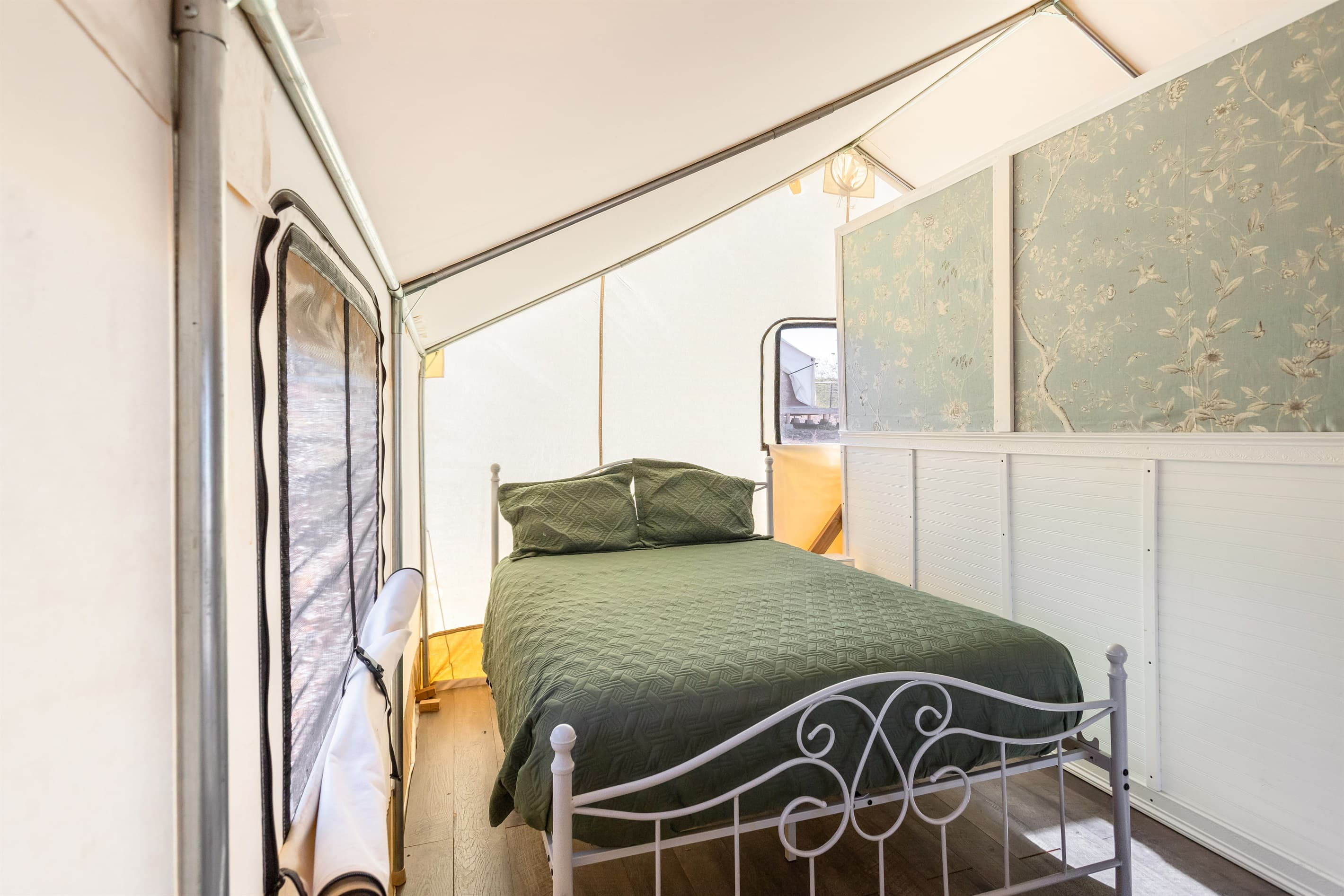 Twin bed also included in your Tombstone tent
