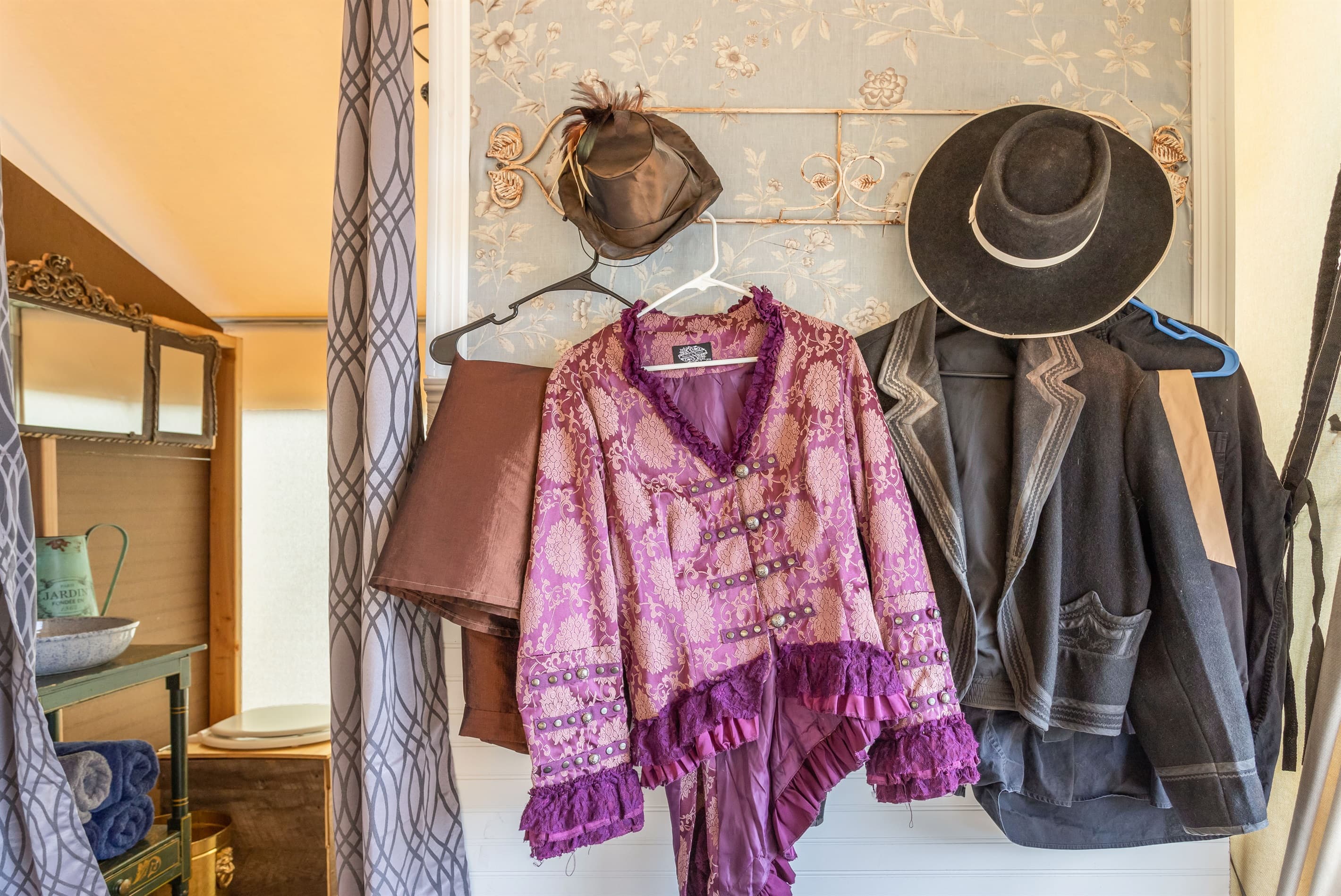 Try on Old West attire and take photos!