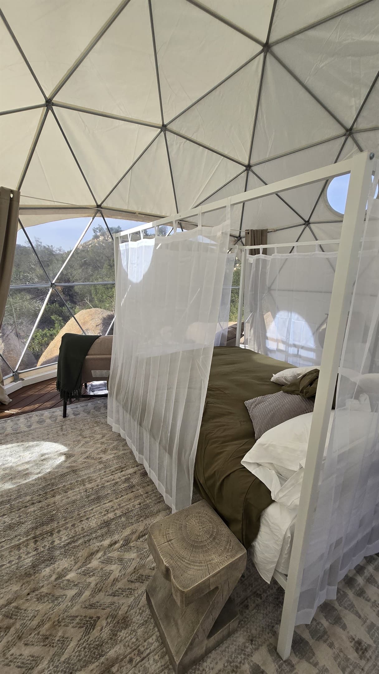 Glamp in style and comfort
