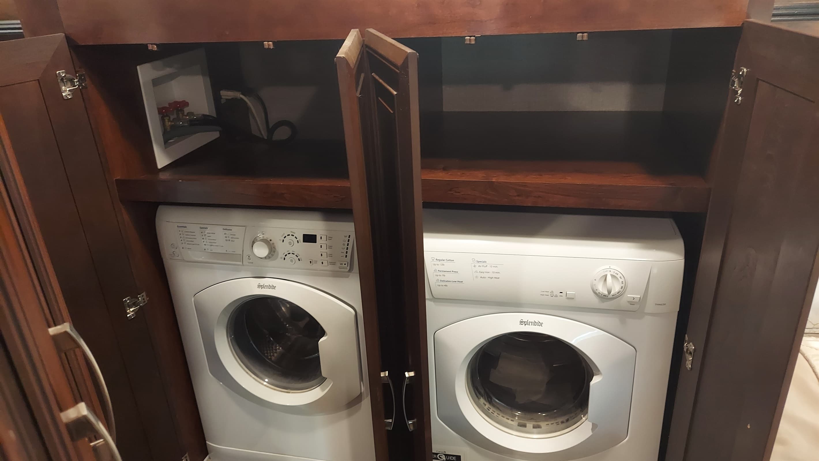 Washer and dryer