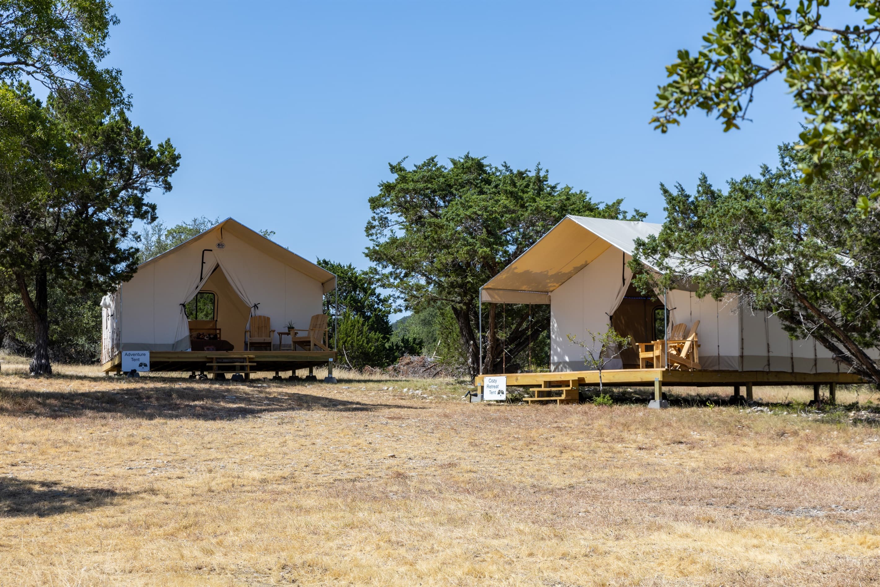 If coming with a larger group, you can book the adjoining Adventure Tent as well. Please inquire for more info!
