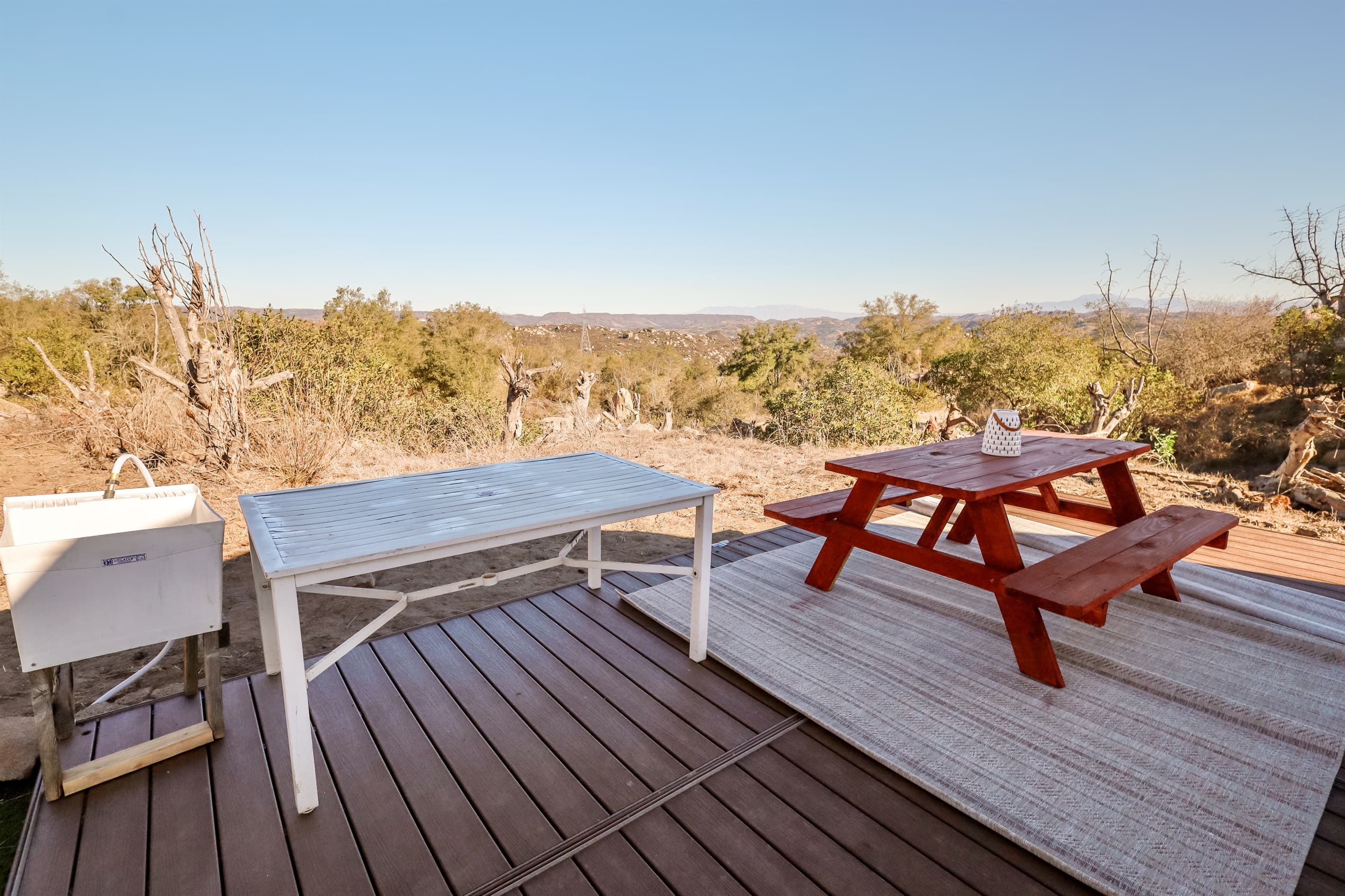 Serene Deck Picnic