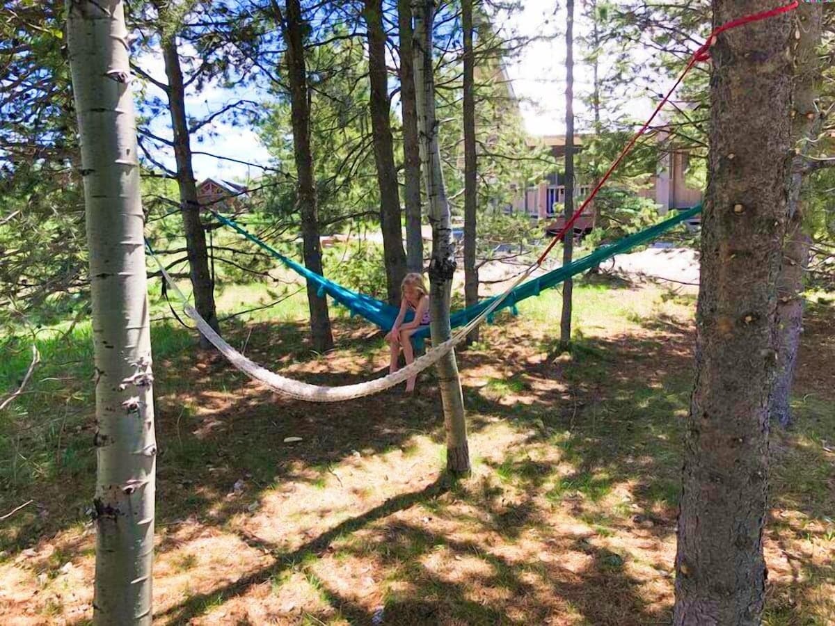 There is plenty of room on the property to relax and explore.