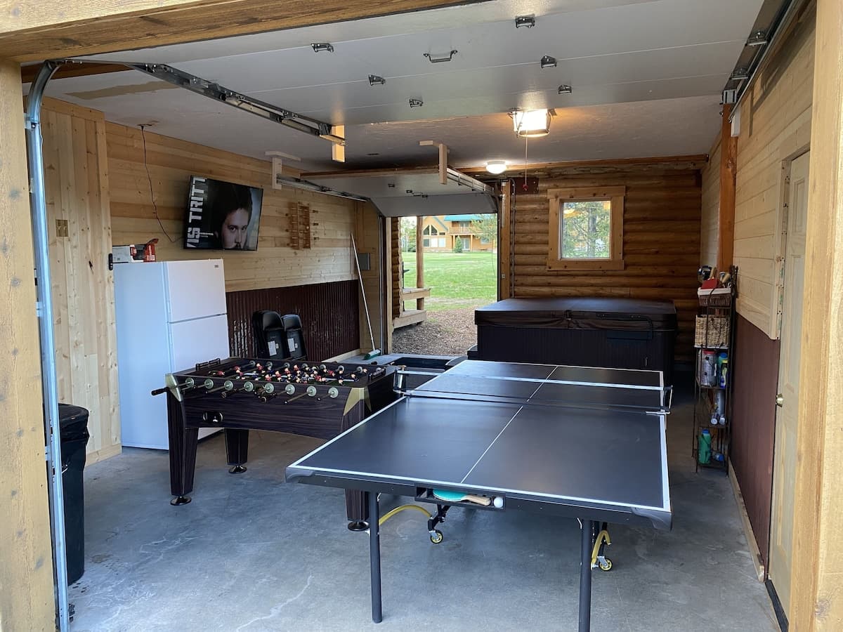 Enjoy a friendly game of ping pong or watch your favorite TV shows in the game room.