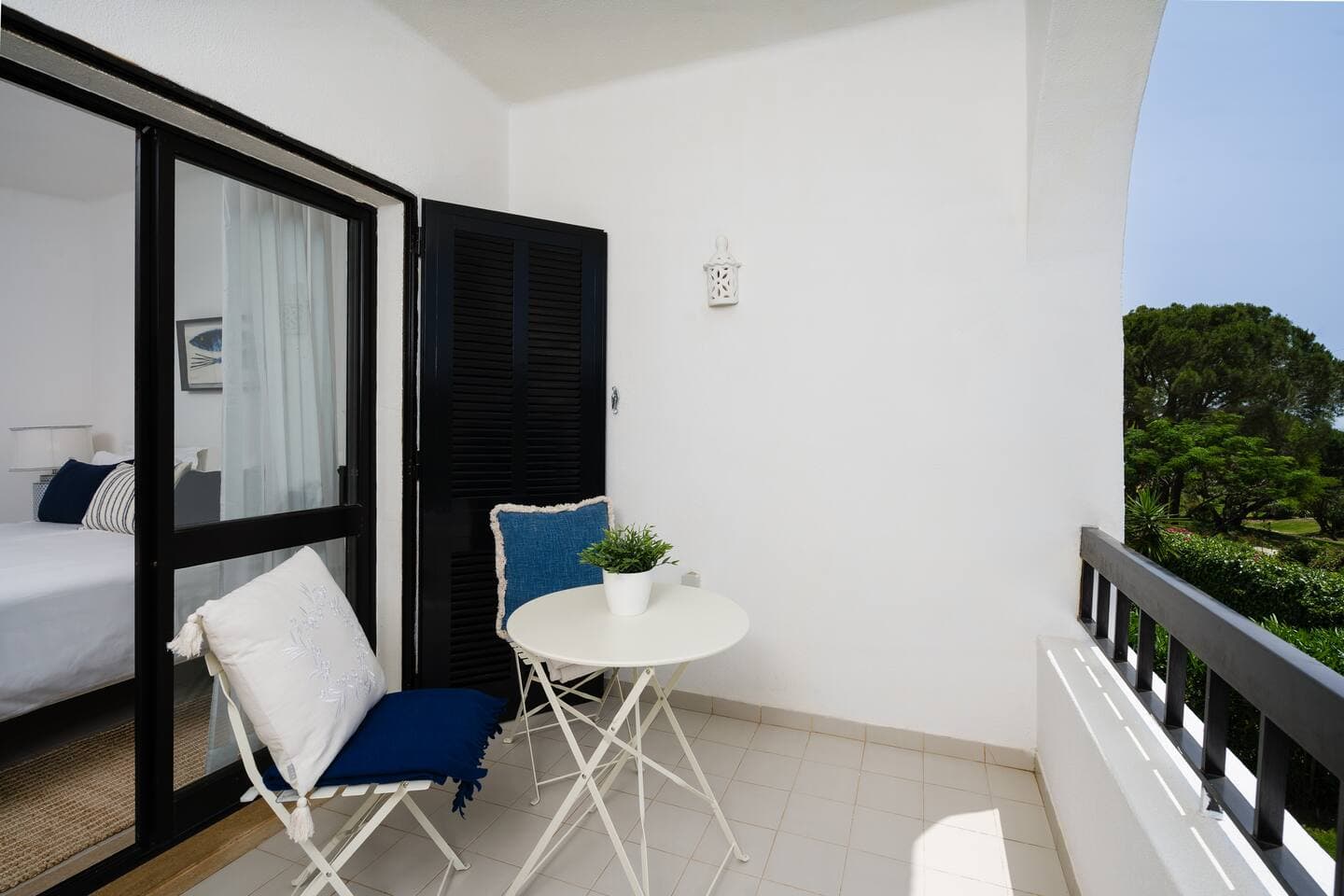 Current furniture at the balcony 
