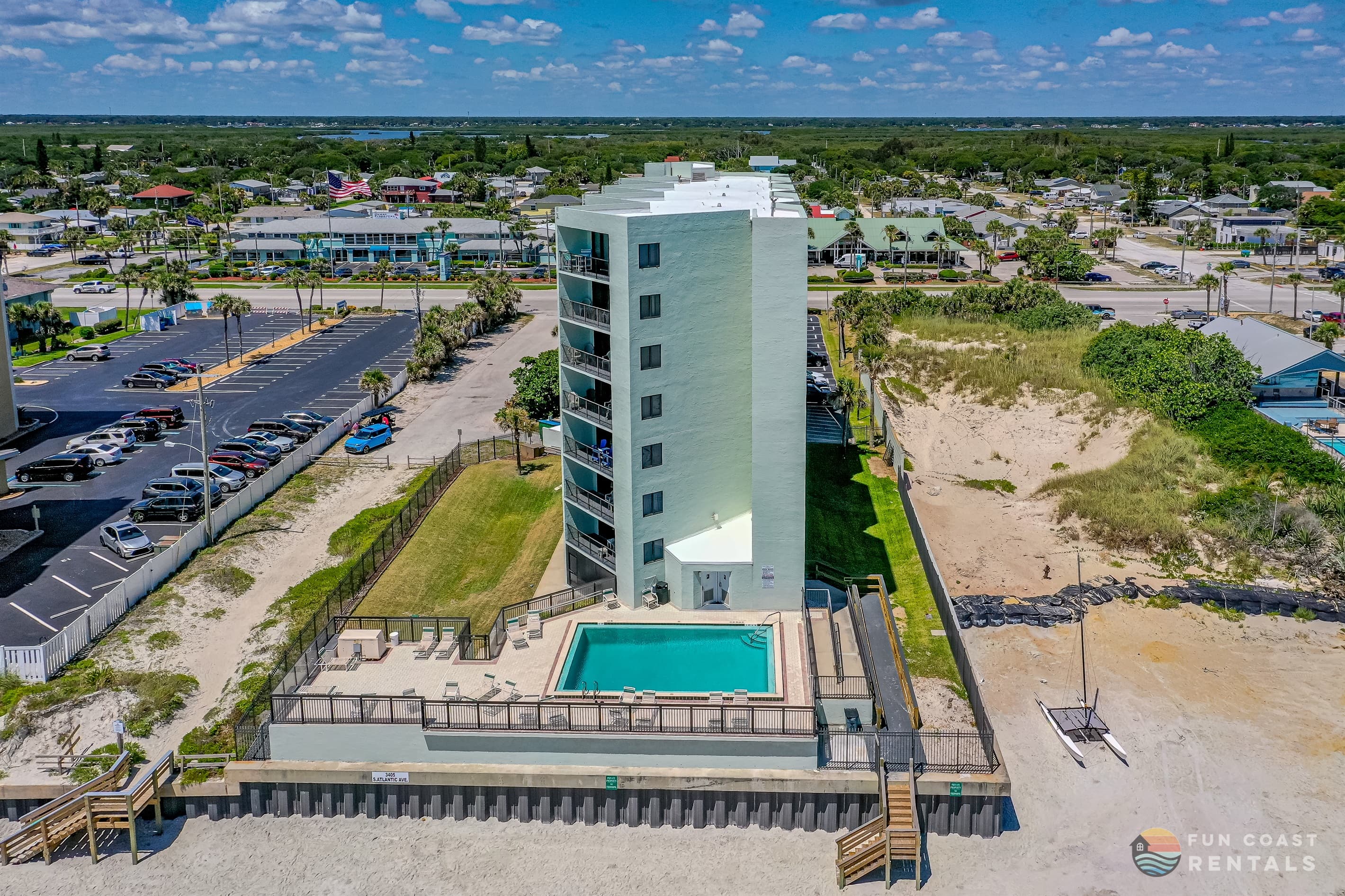 Bird's Eye View Looking West