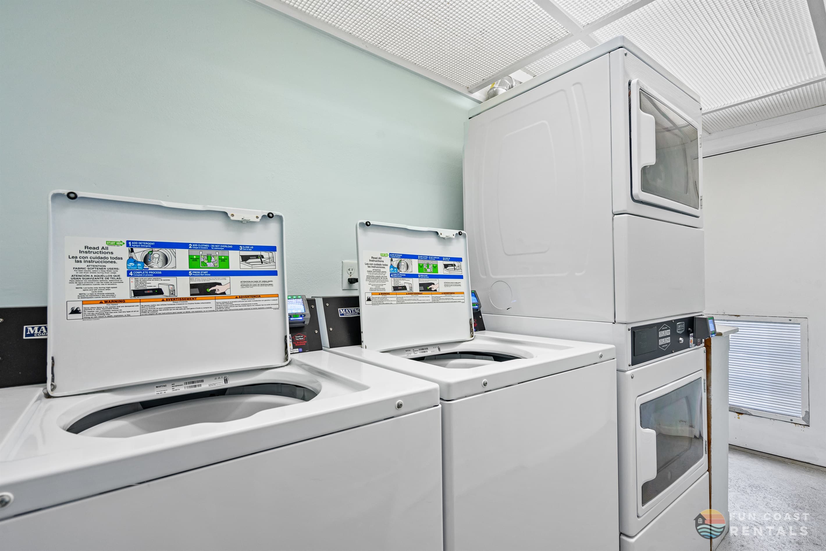 Community Laundry Room on Ground Floor with Washer/Dryer