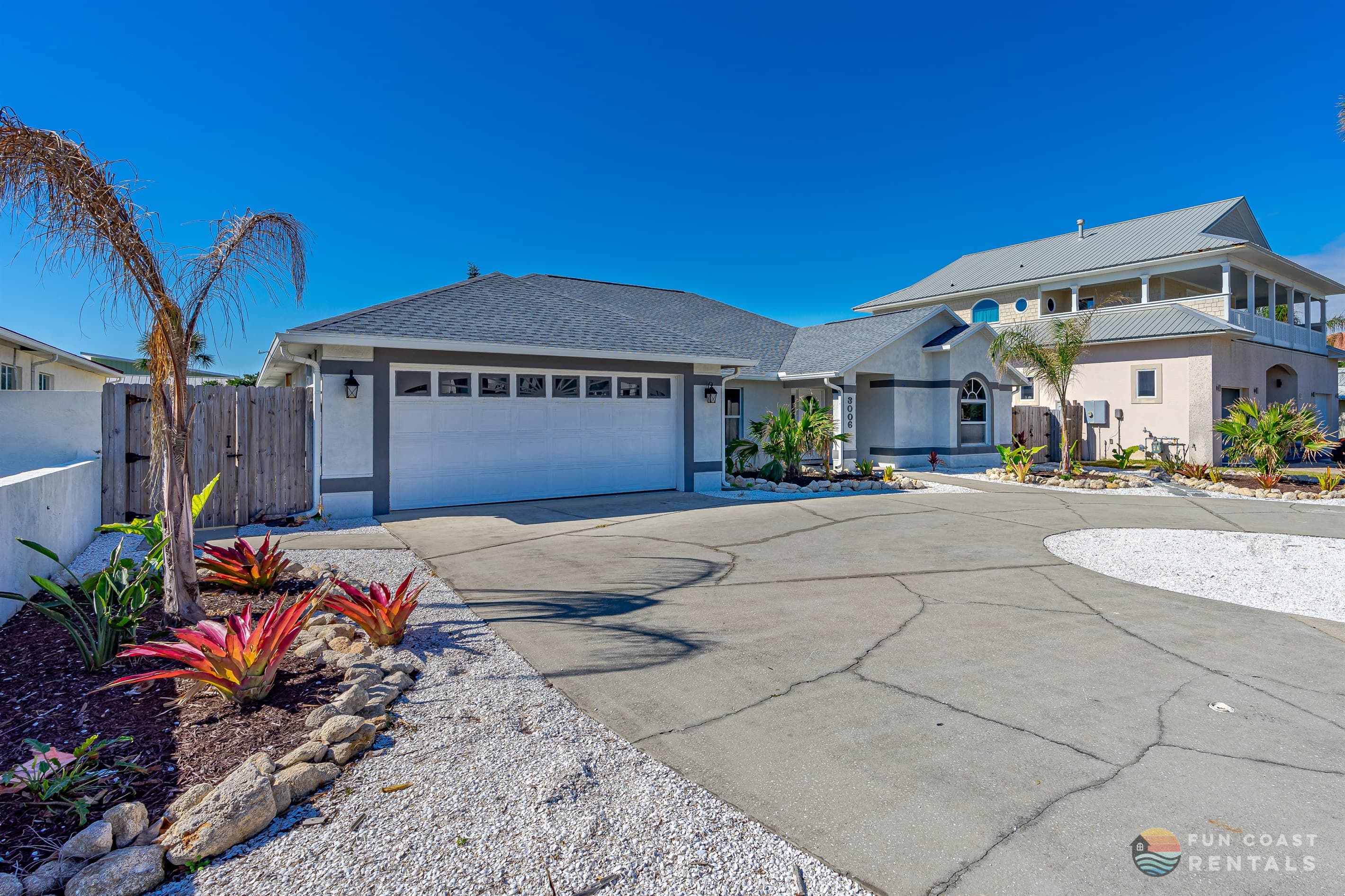 Ample parking for up to 4 cars with attached garage!