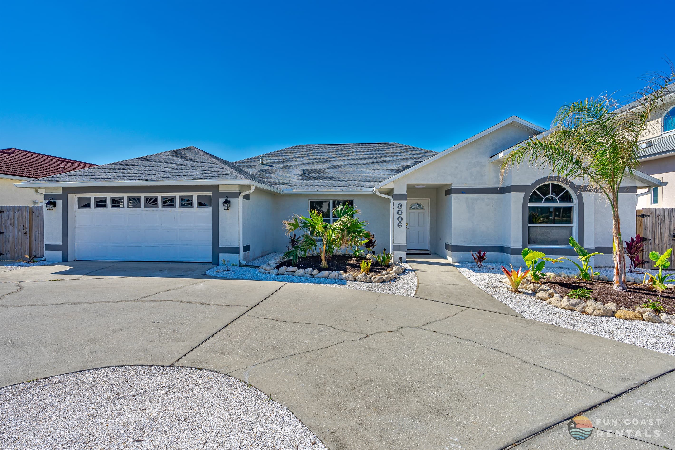 Ample parking for up to 4 cars with attached garage!