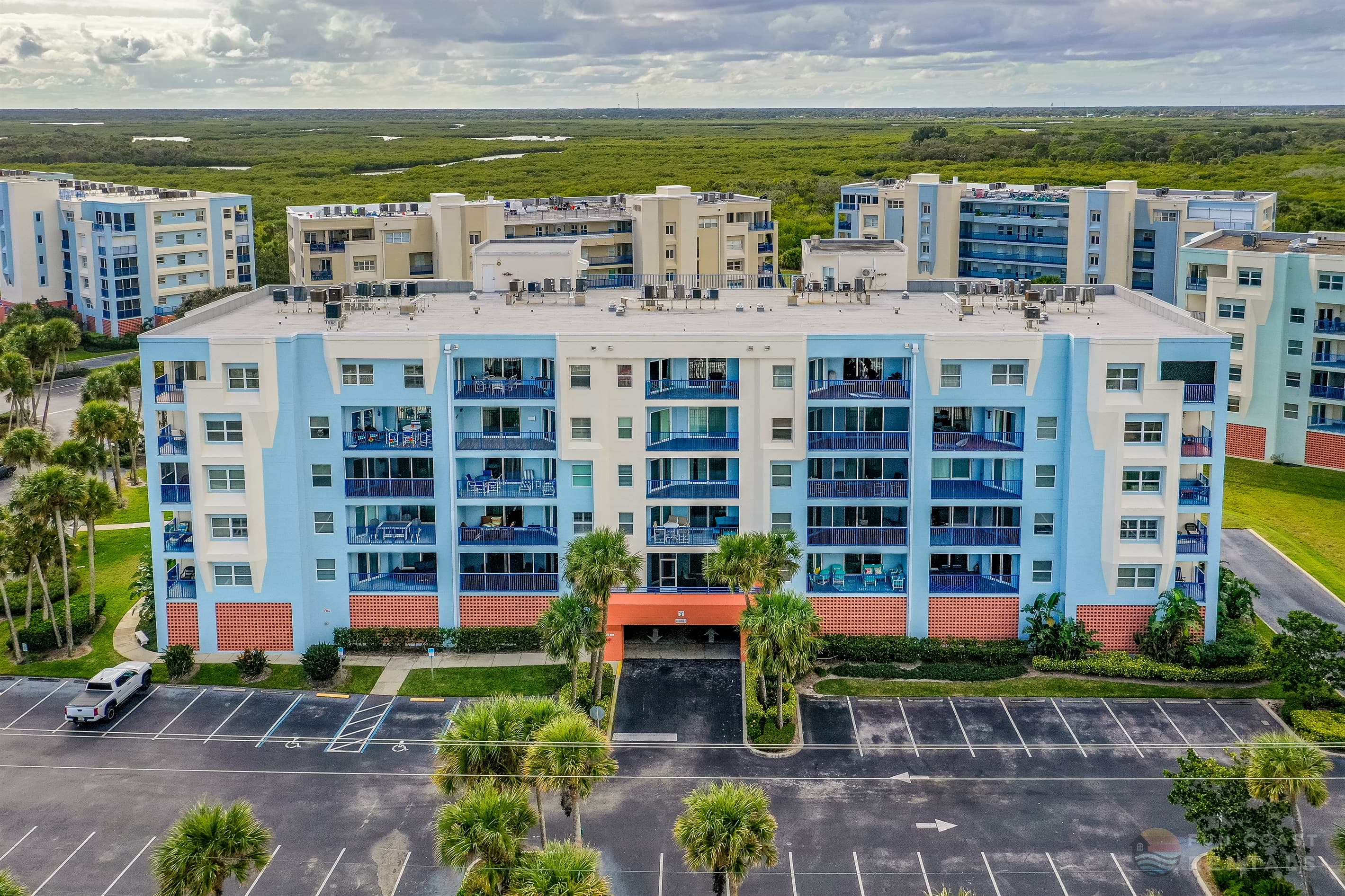 West Facing Bird's Eye View