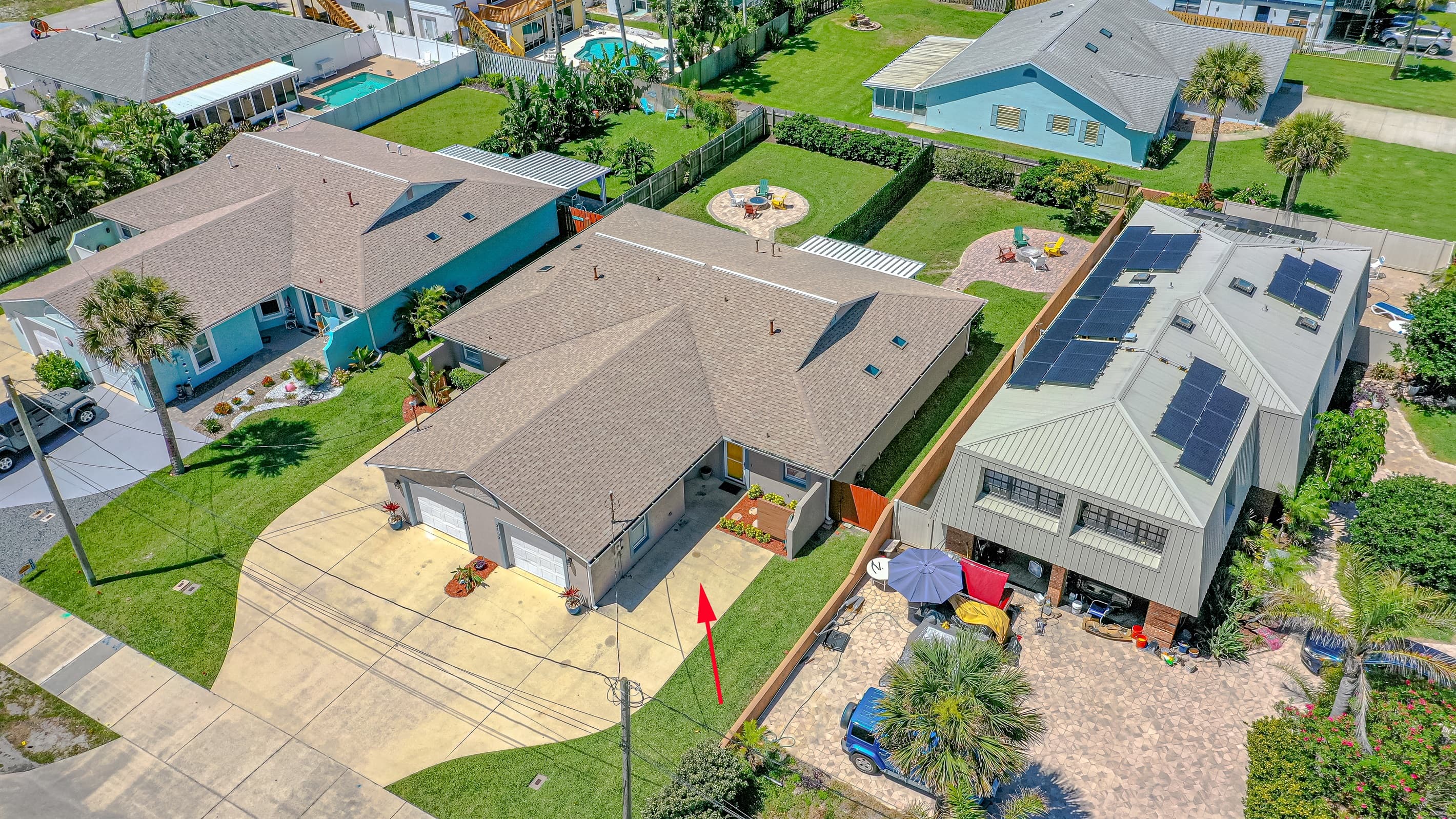 Side Aerial View