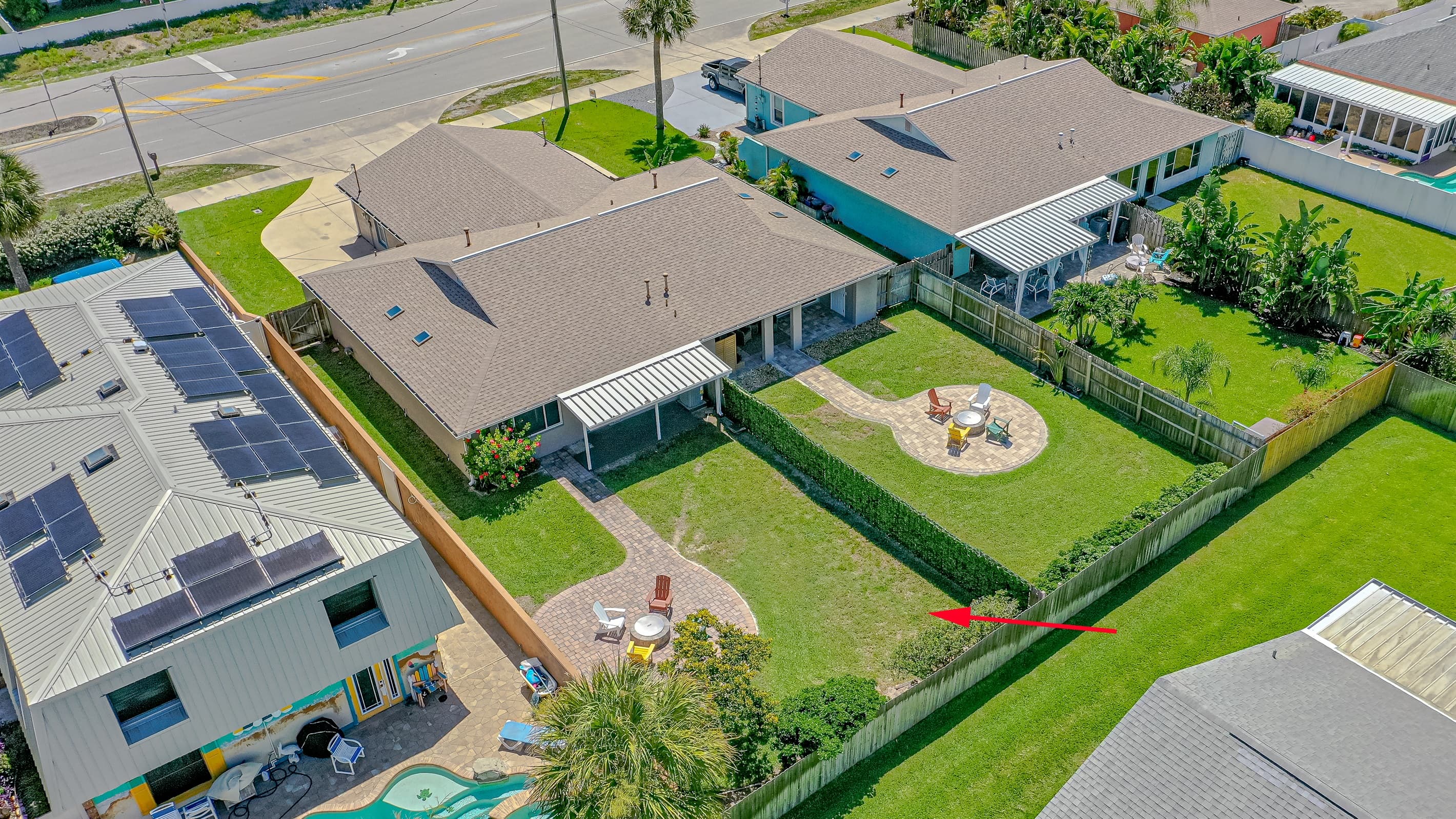 Rear Aerial View