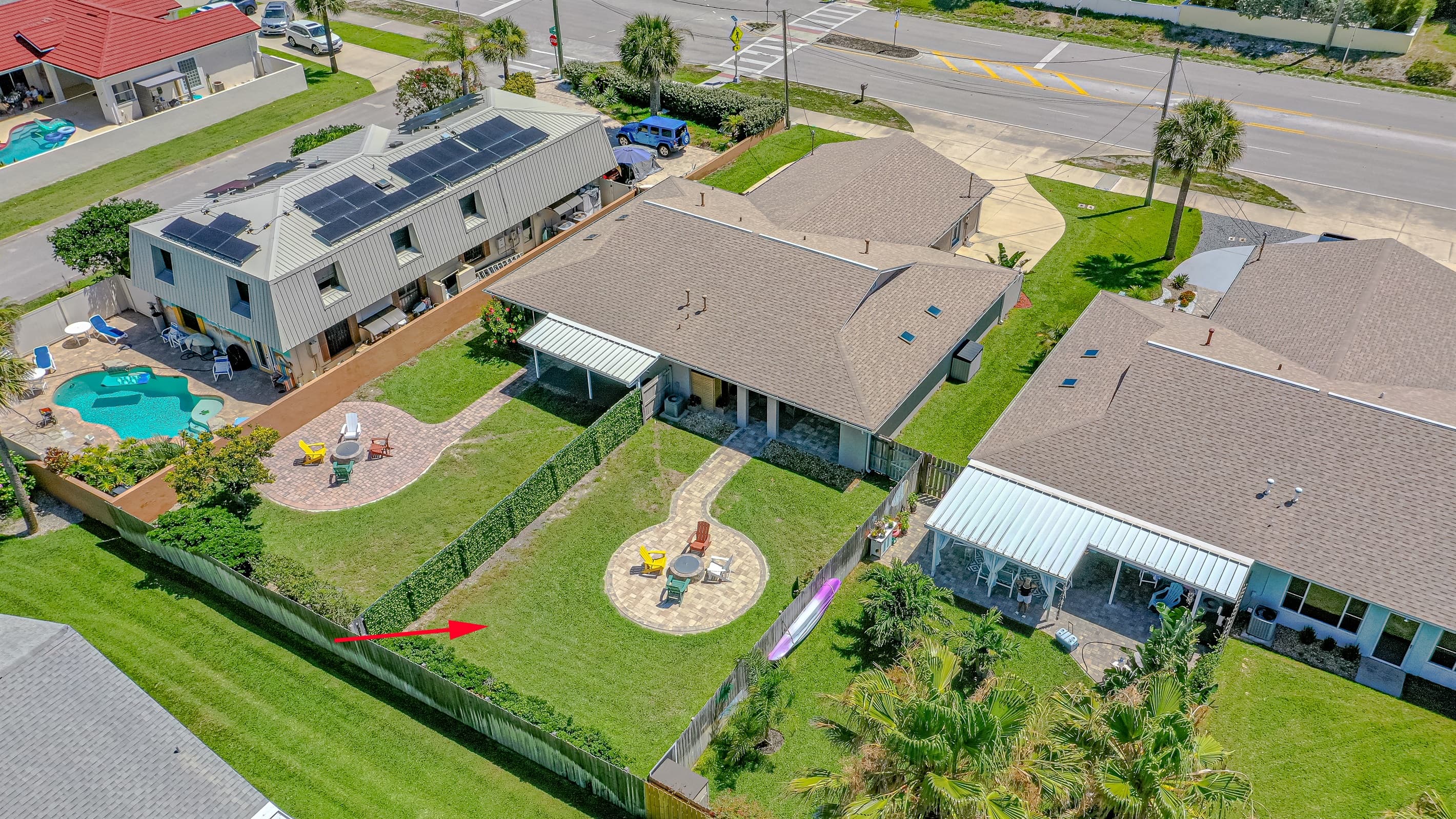 Rear Aerial View