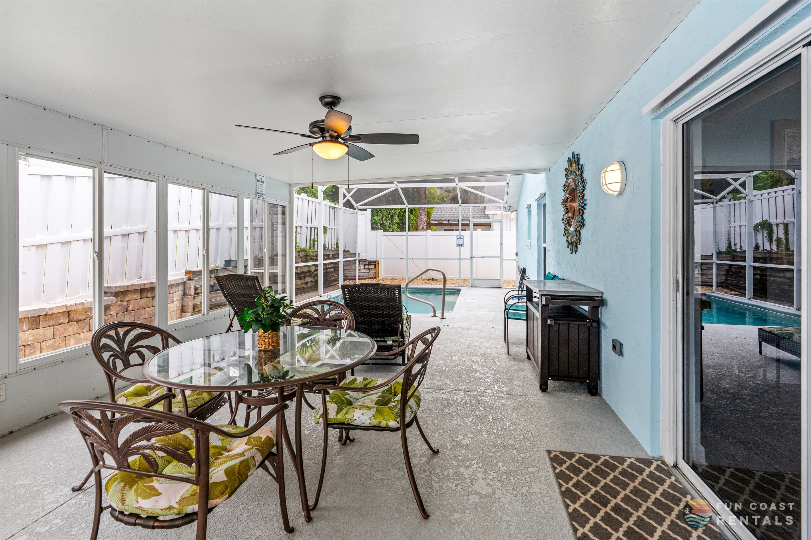 Poolside Patio with Outdoor Dining