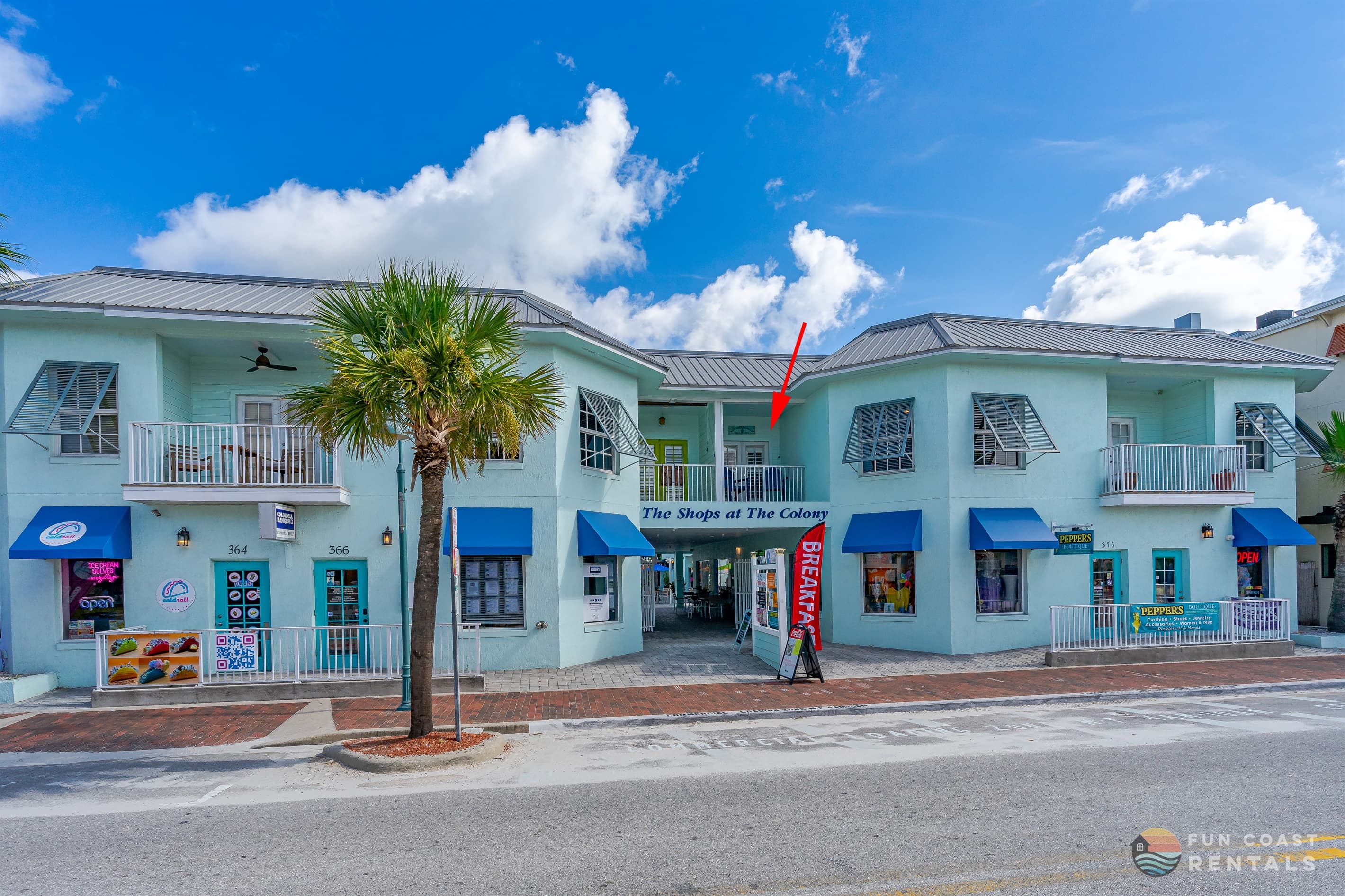 Your Very Own Private Balcony Overlooking Flagler Avenue!