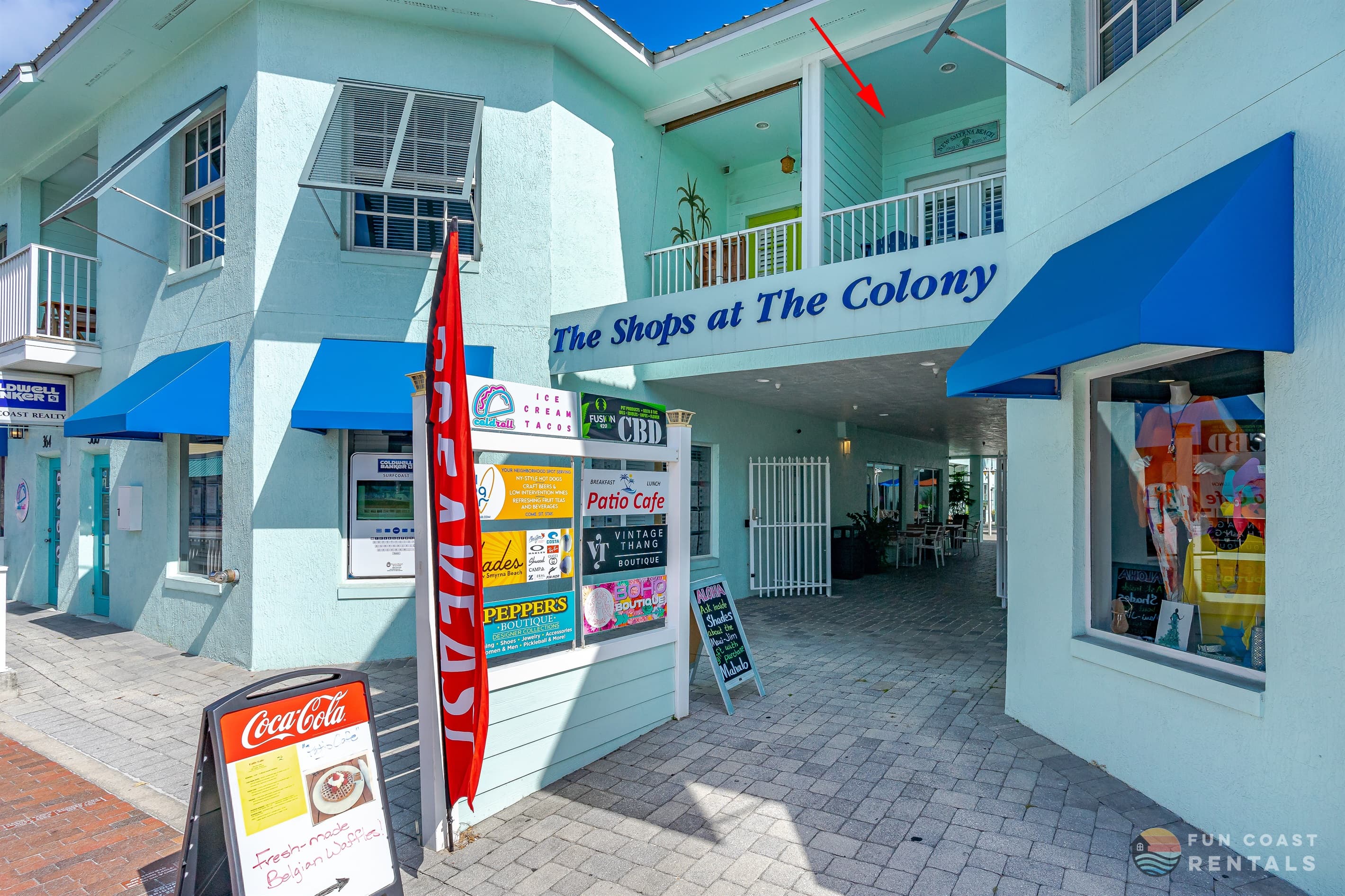 Your Very Own Private Balcony Overlooking Flagler Ave!