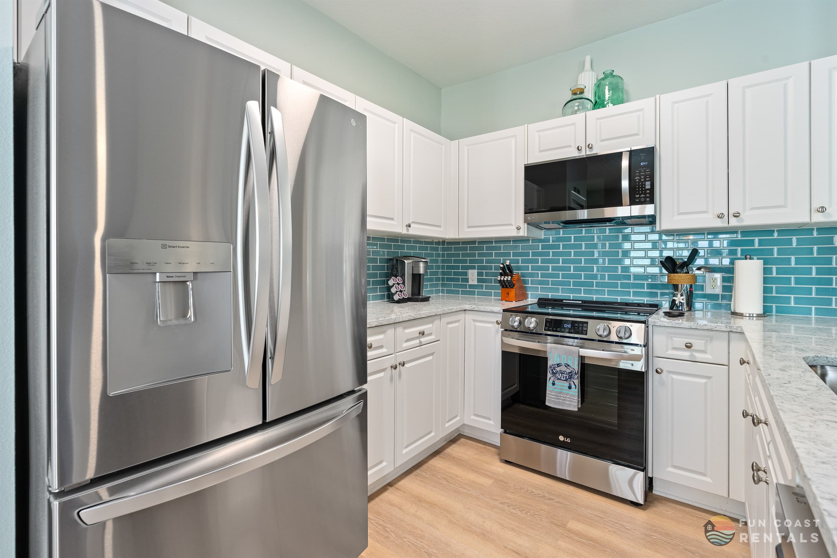 Updated Stainless Steel Kitchen