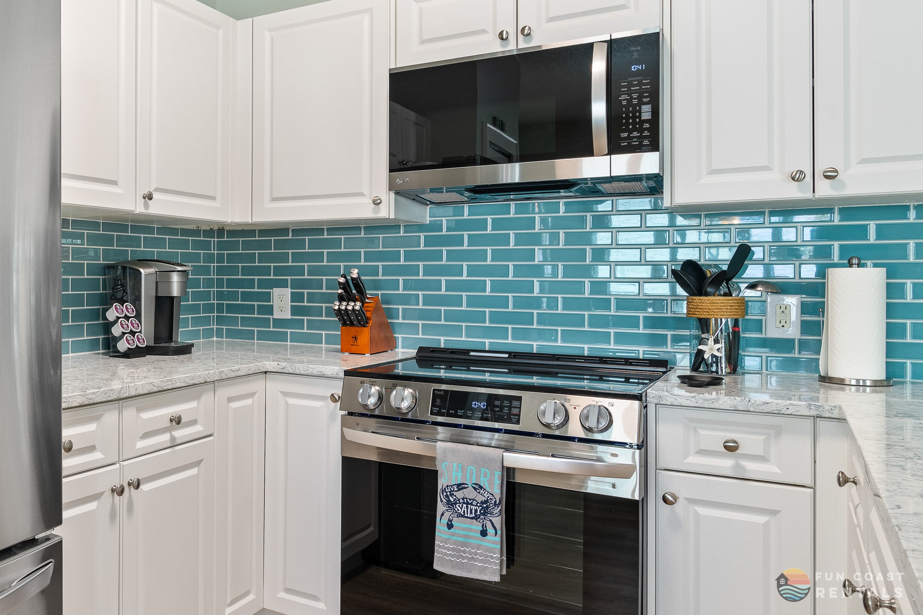 Updated Stainless Steel Kitchen