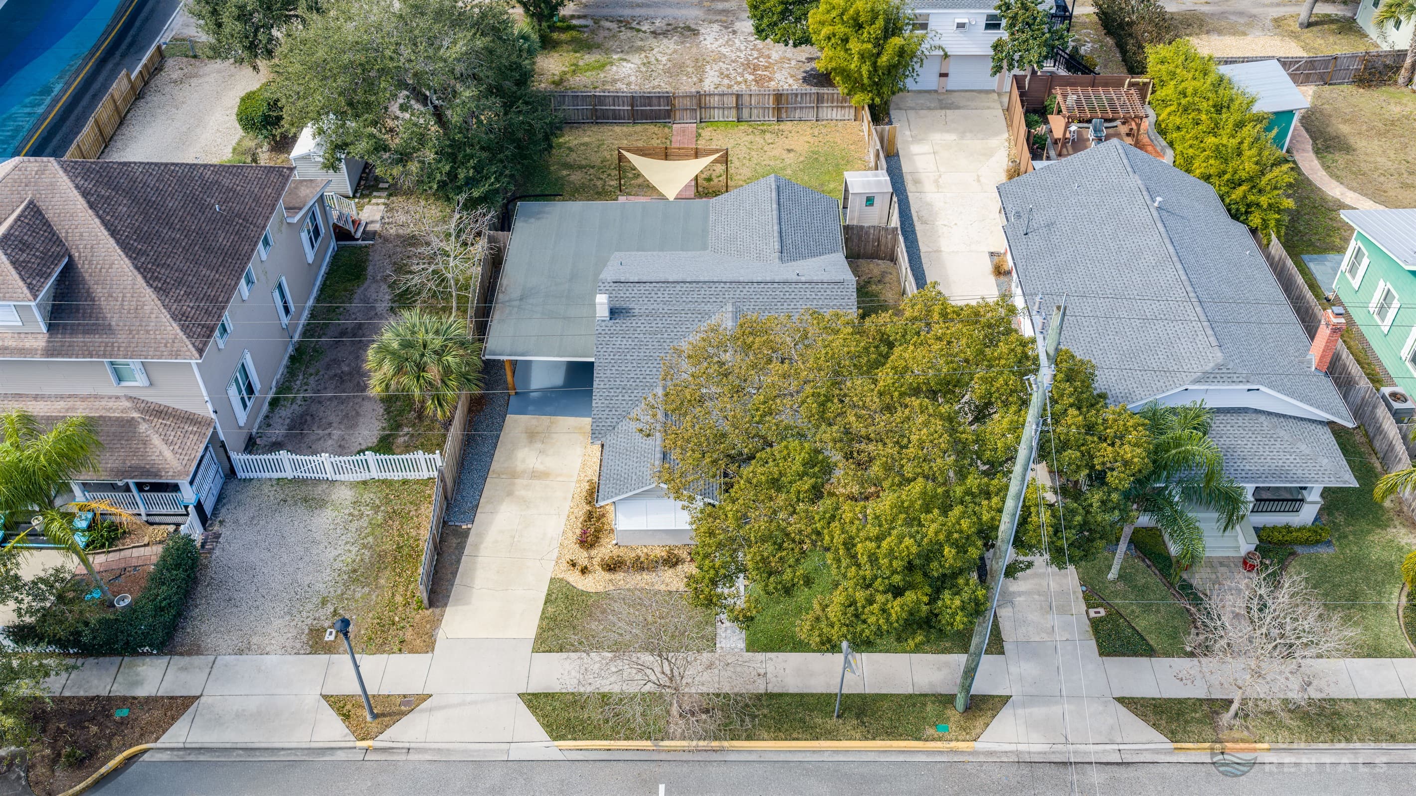 Bird's Eye View facing West
