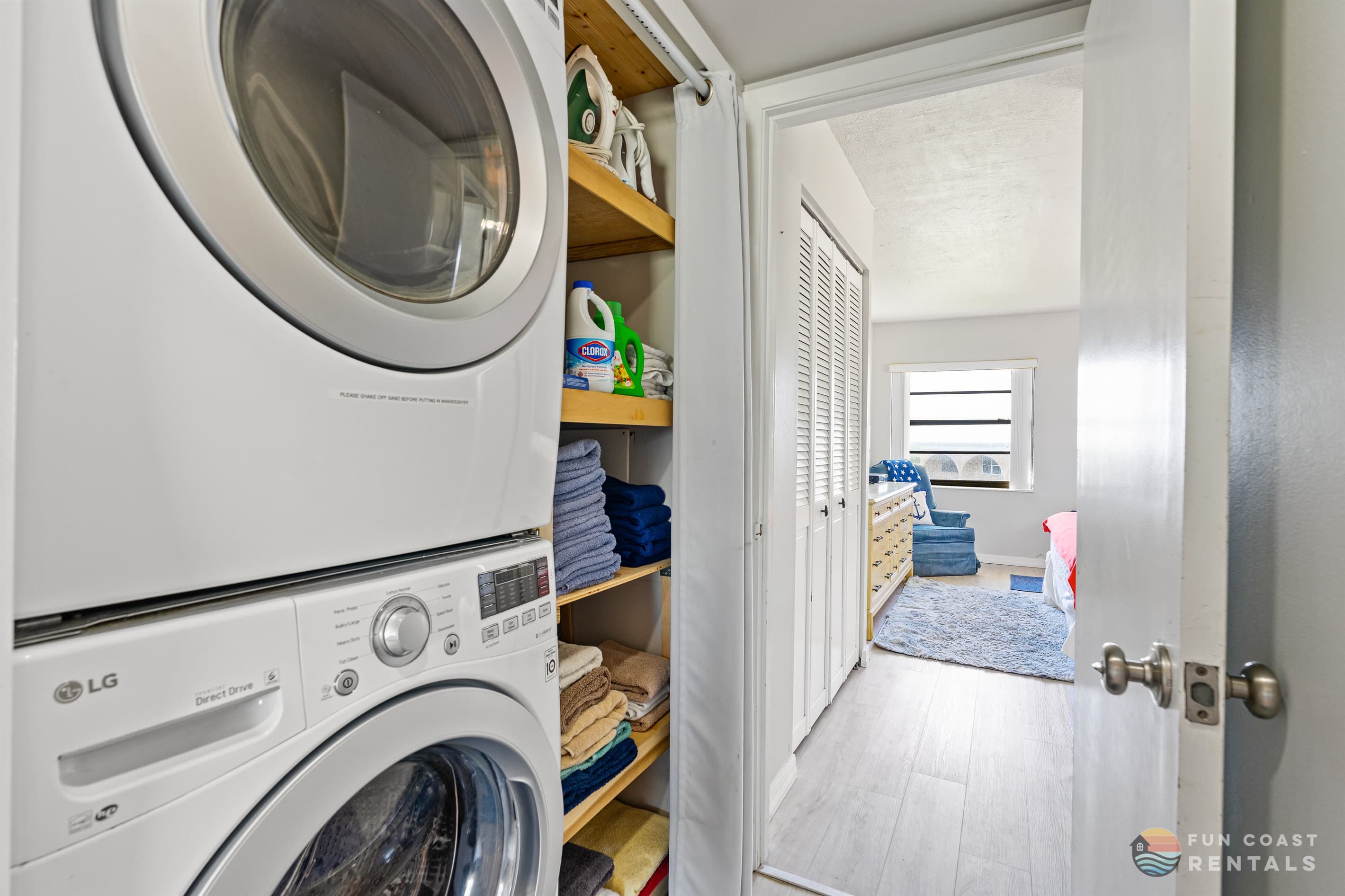 Laundry Area with Washer & Dryer