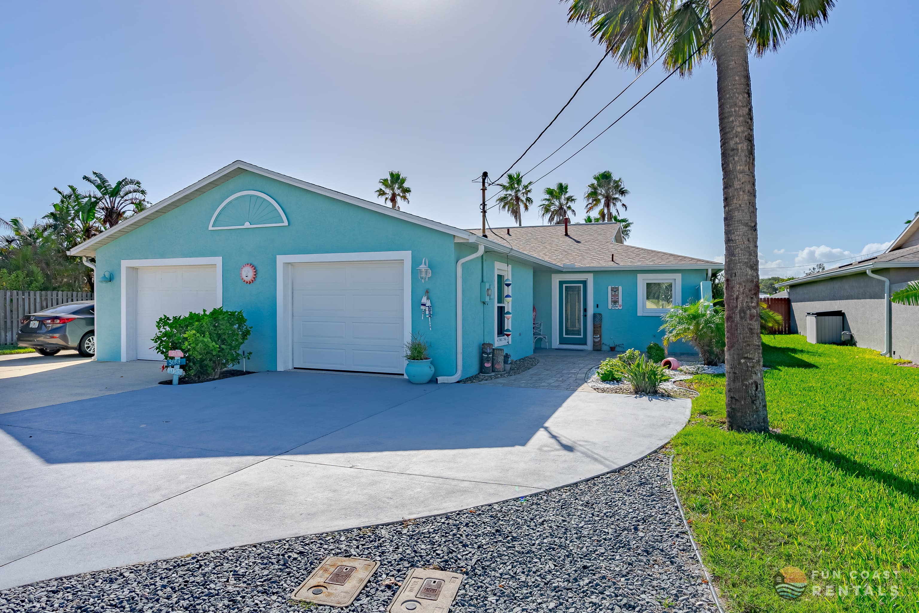 Front Door and Garage