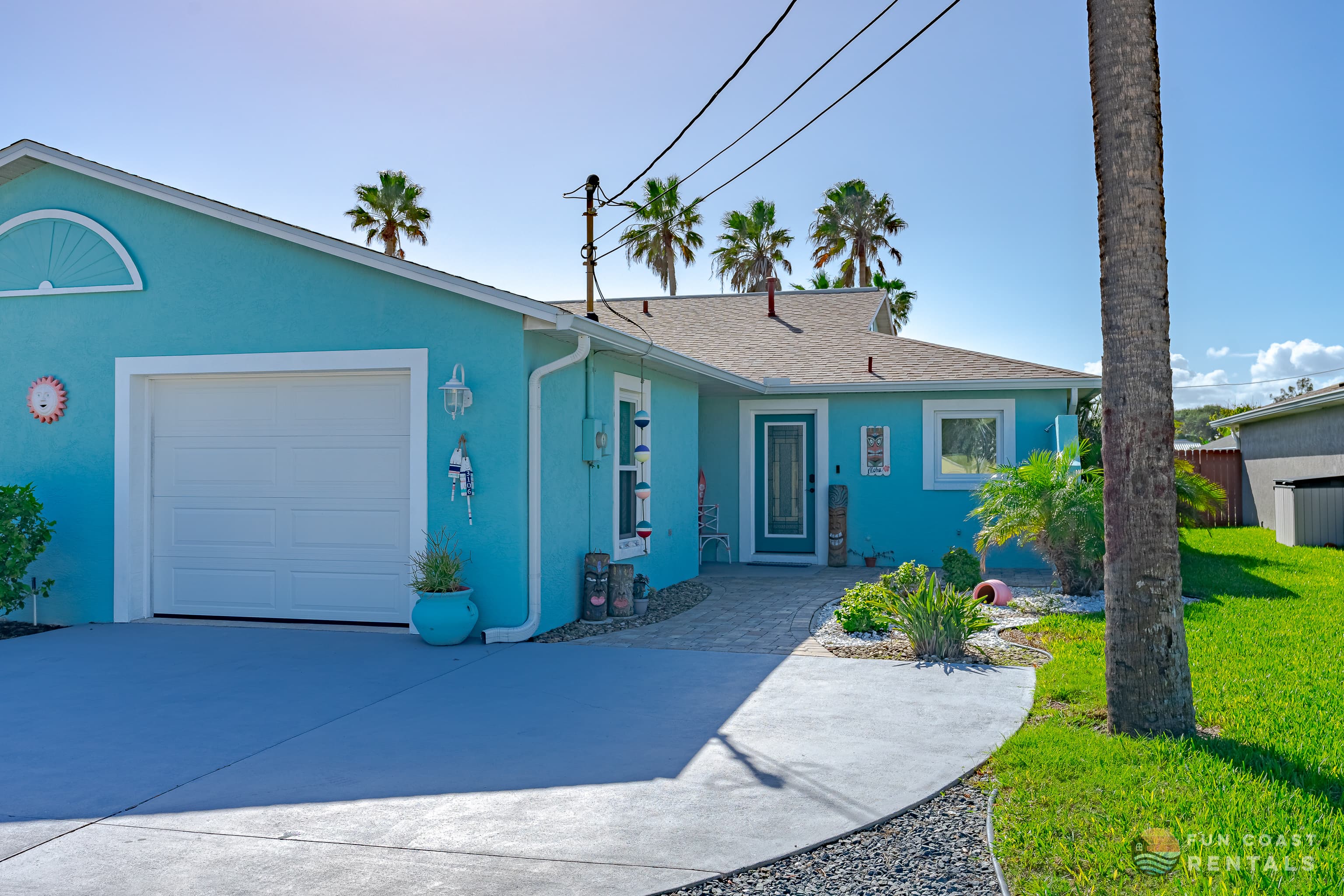 Front Door and Garage