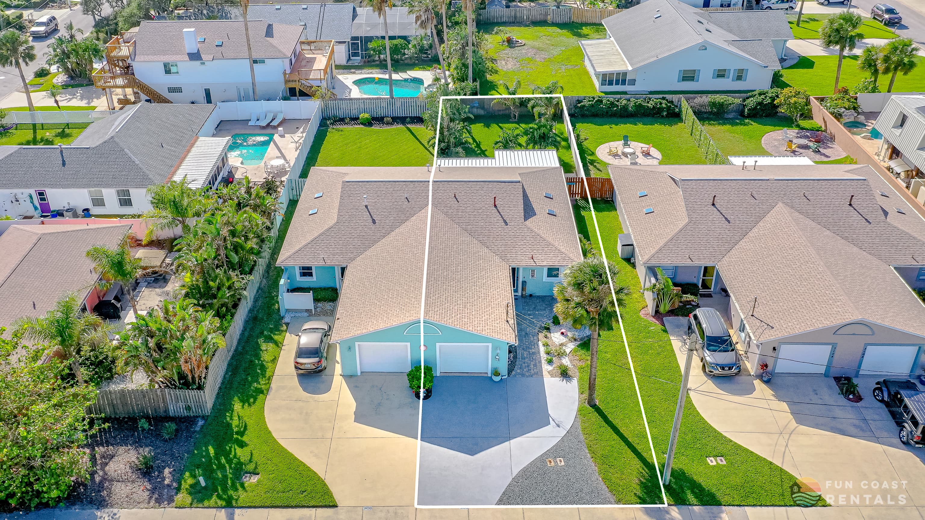 Front Aerial View
