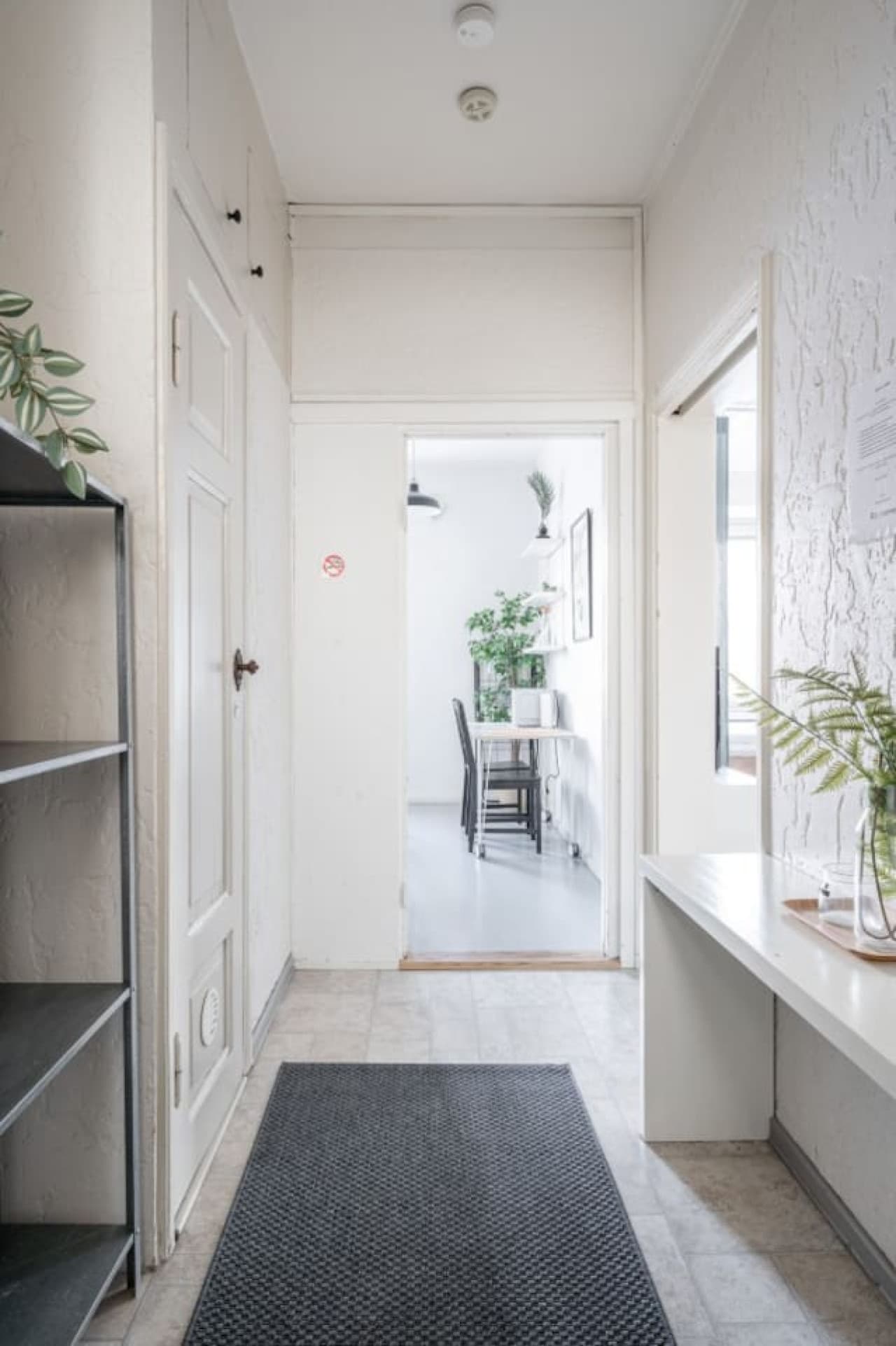 Apartment hallway