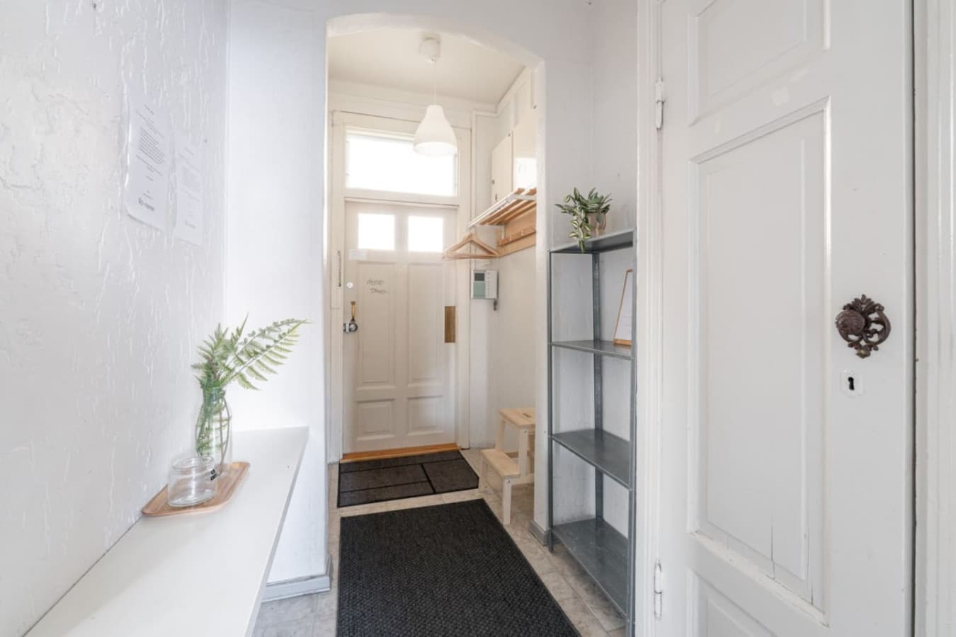 Apartment hallway