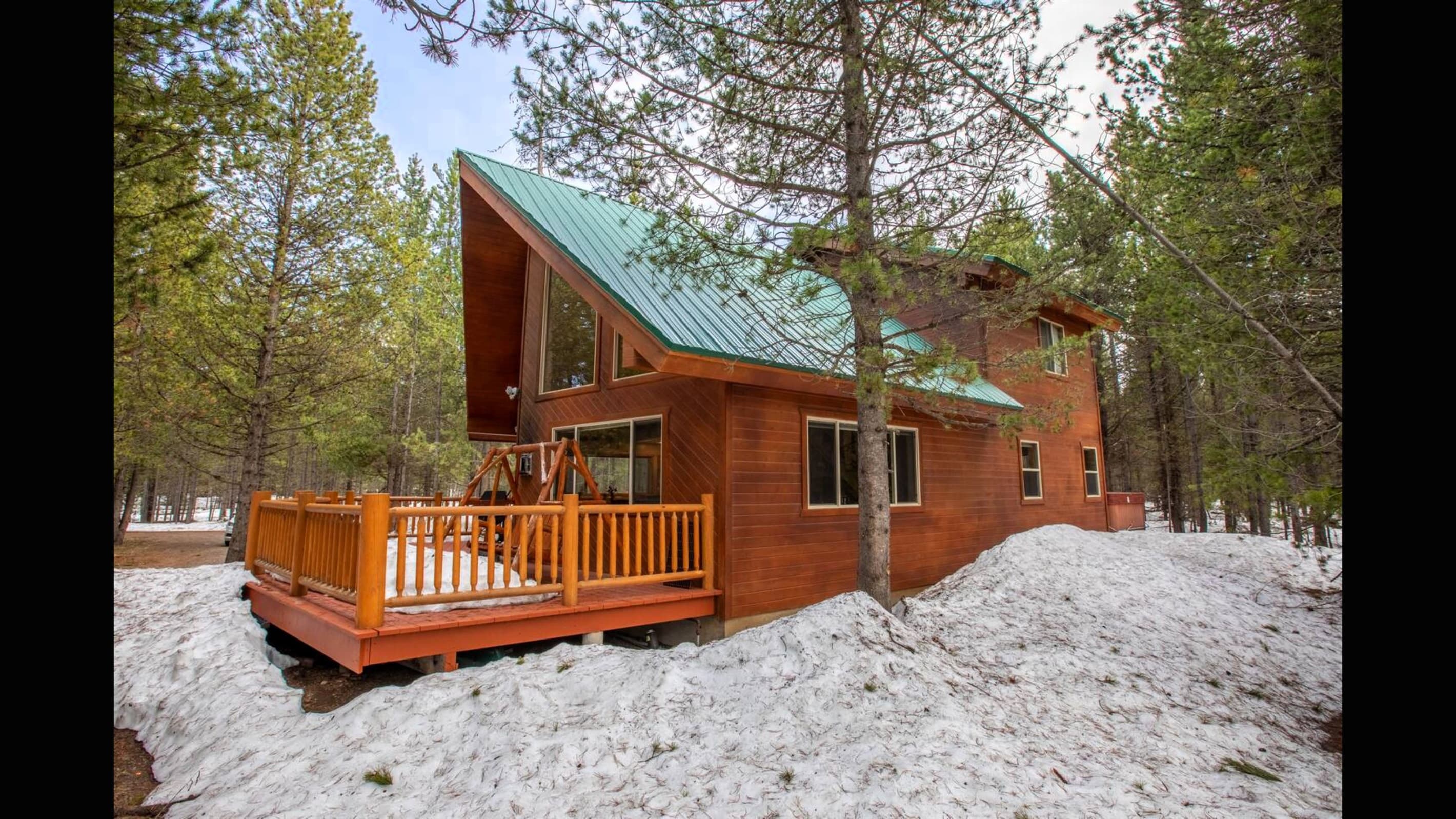 You can enjoy this home any time of year!