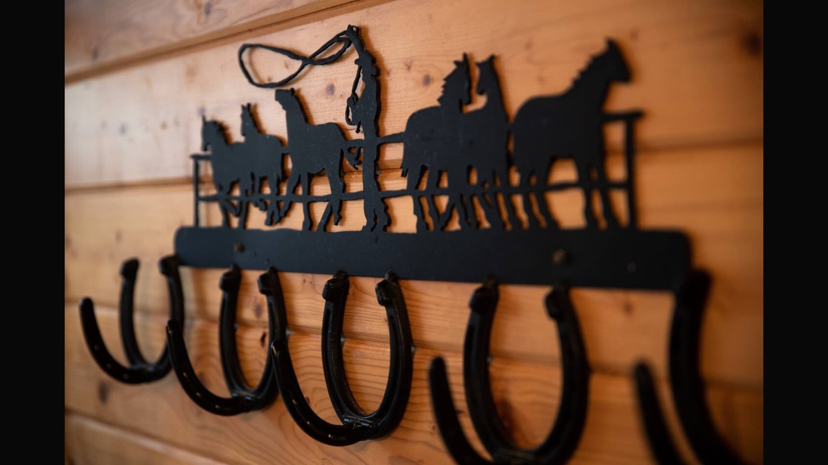 Great rustic touches found throughout the cabin.