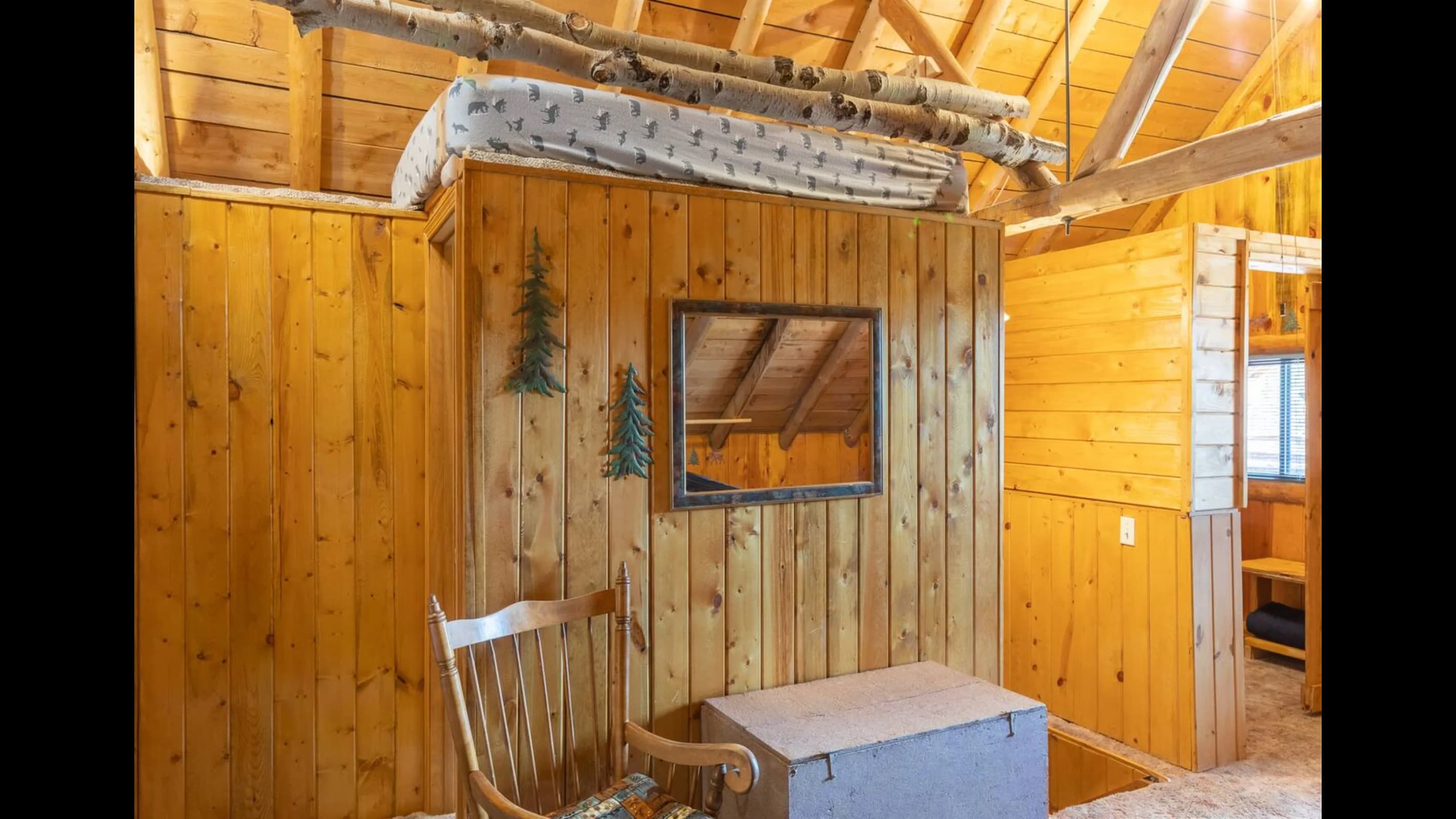 Inviting entryway.