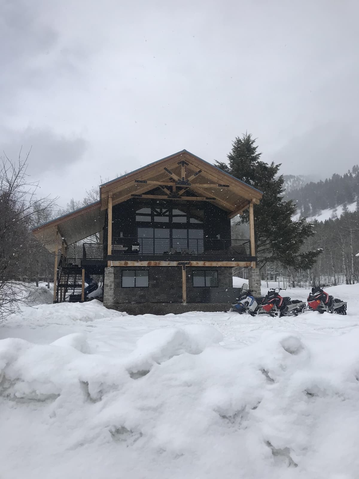 Winter fun can be found at Canyon Pines Retreat