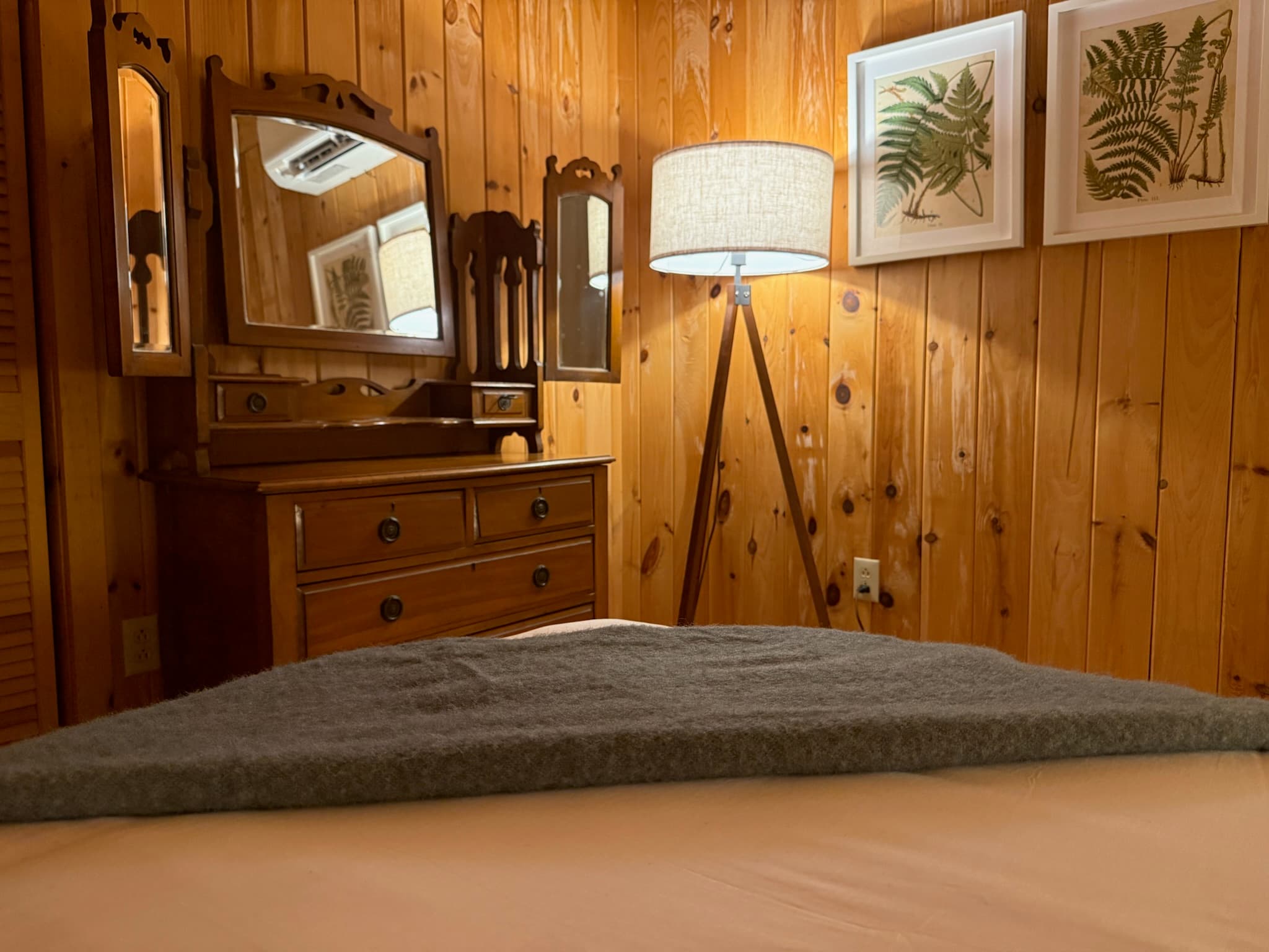 Feel at home in the bedrooms.